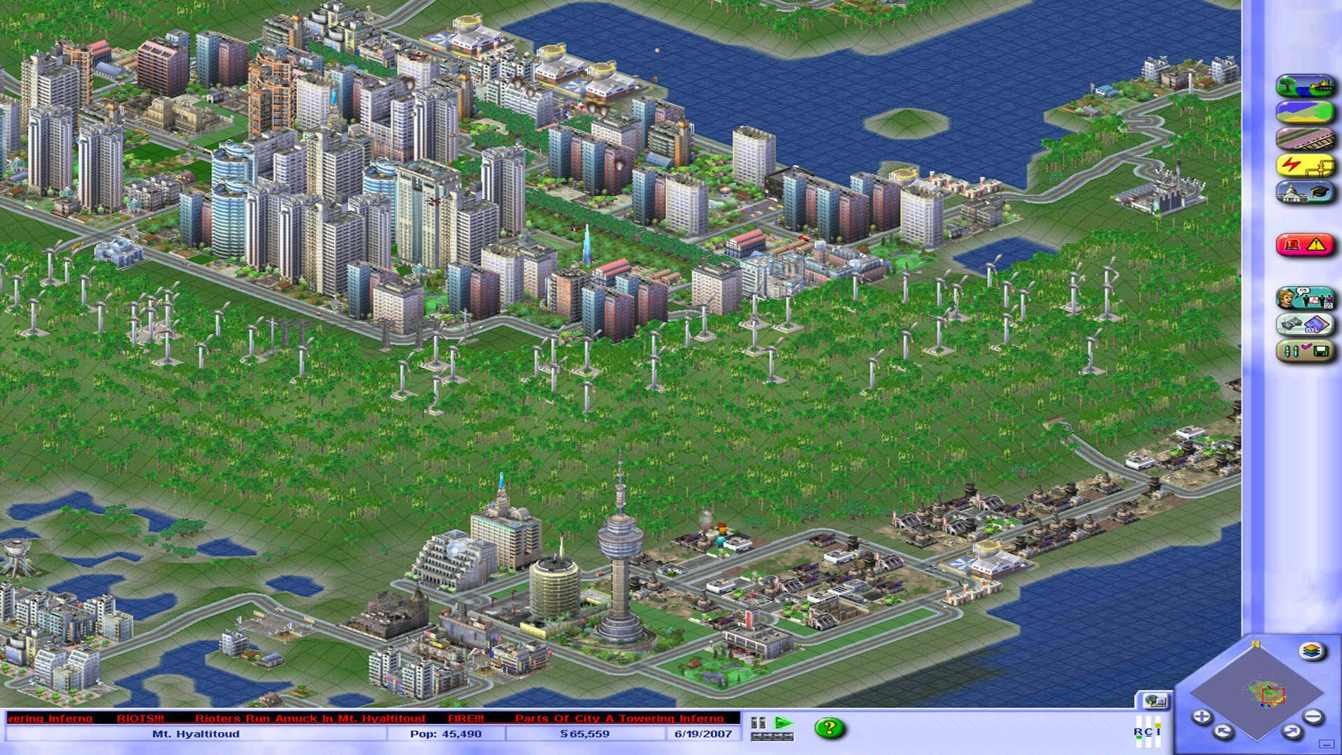 Скриншот-6 из игры SimCity 3000 Unlimited