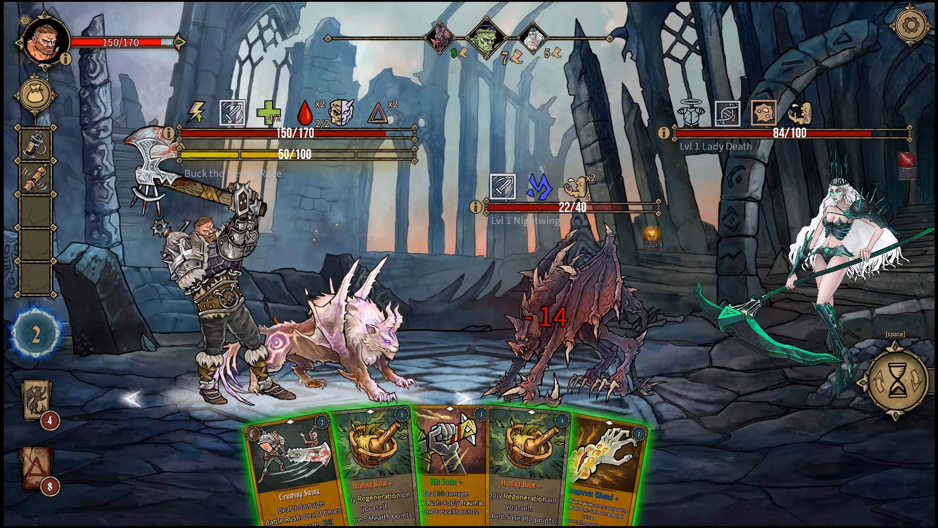 Скриншот-7 из игры Deck Of Ashes
