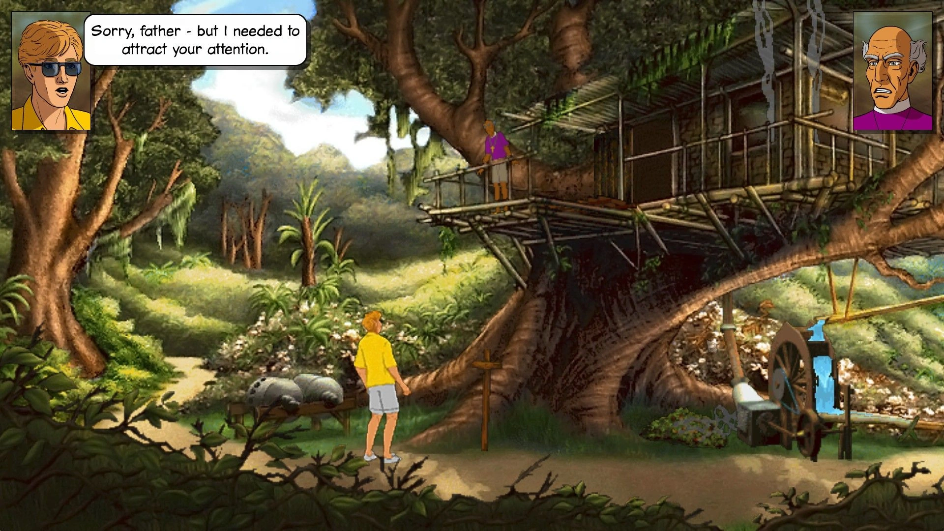 Скриншот-4 из игры Broken Sword 2: The Smoking Mirror для XBOX