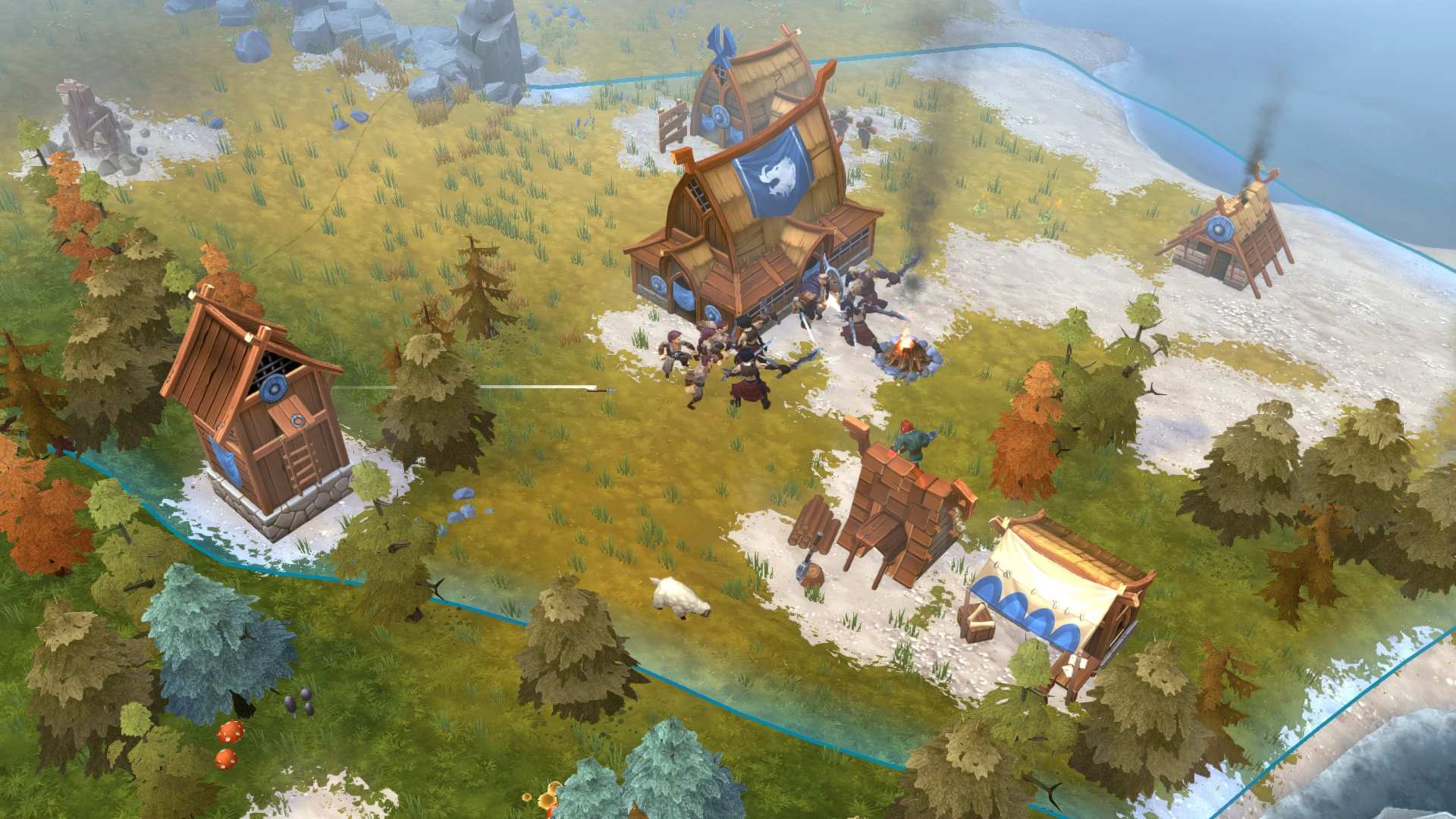 Скриншот-0 из игры Northgard — Nidhogg, Clan of the Dragon