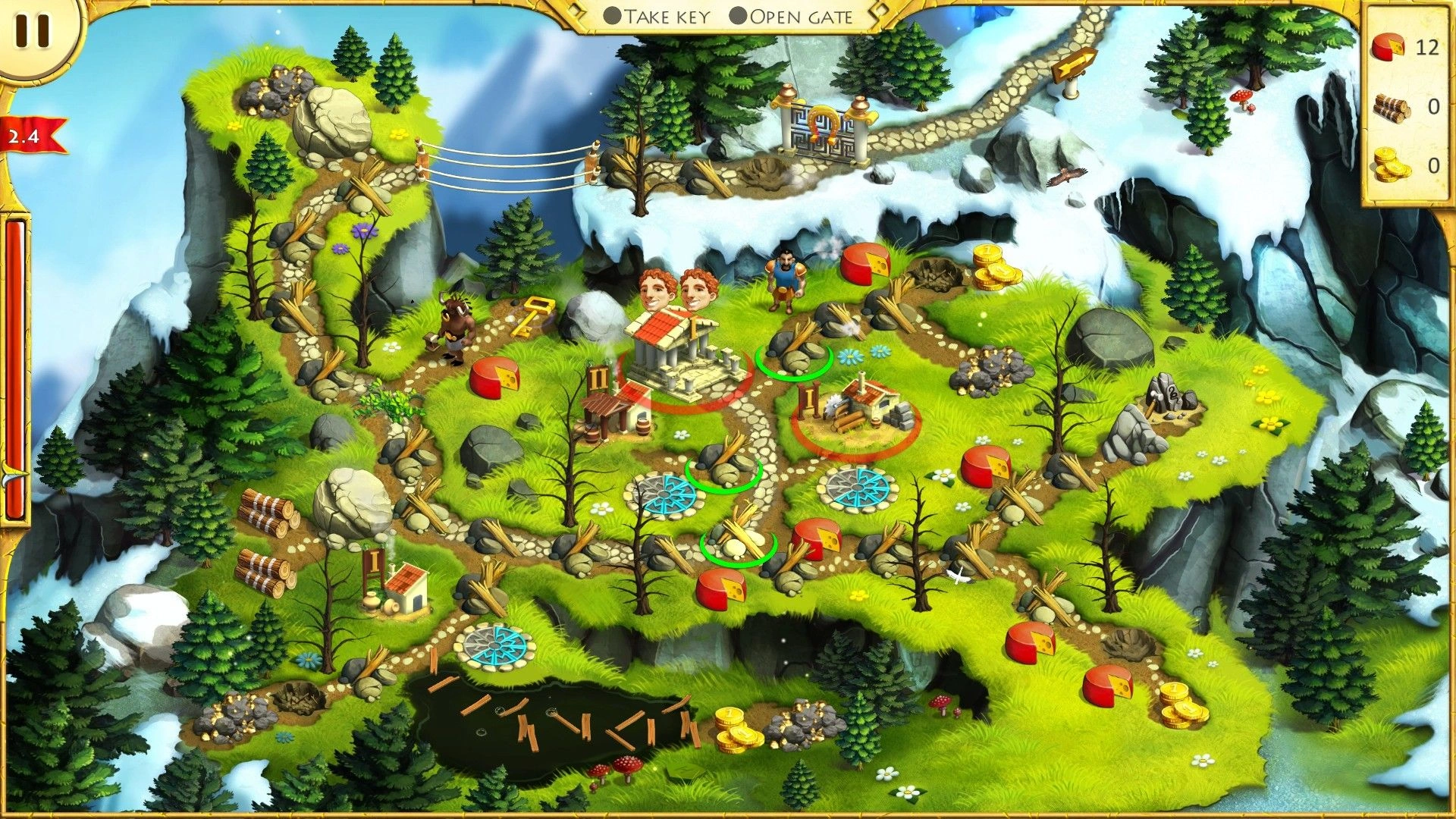 Скриншот-8 из игры 12 Labours of Hercules II: The Cretan Bull