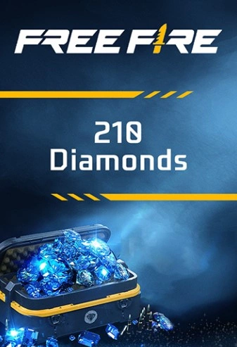 Игровая валюта Free Fire: 210 Diamonds