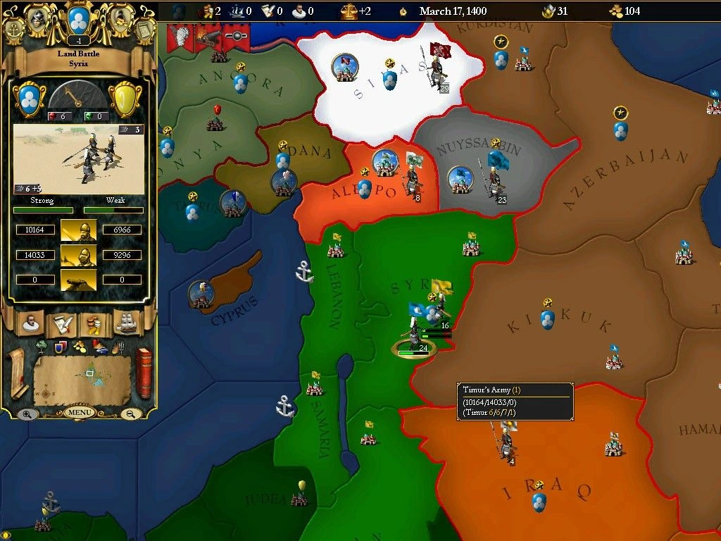 Скриншот-6 из игры For The Glory: A Europa Universalis Game