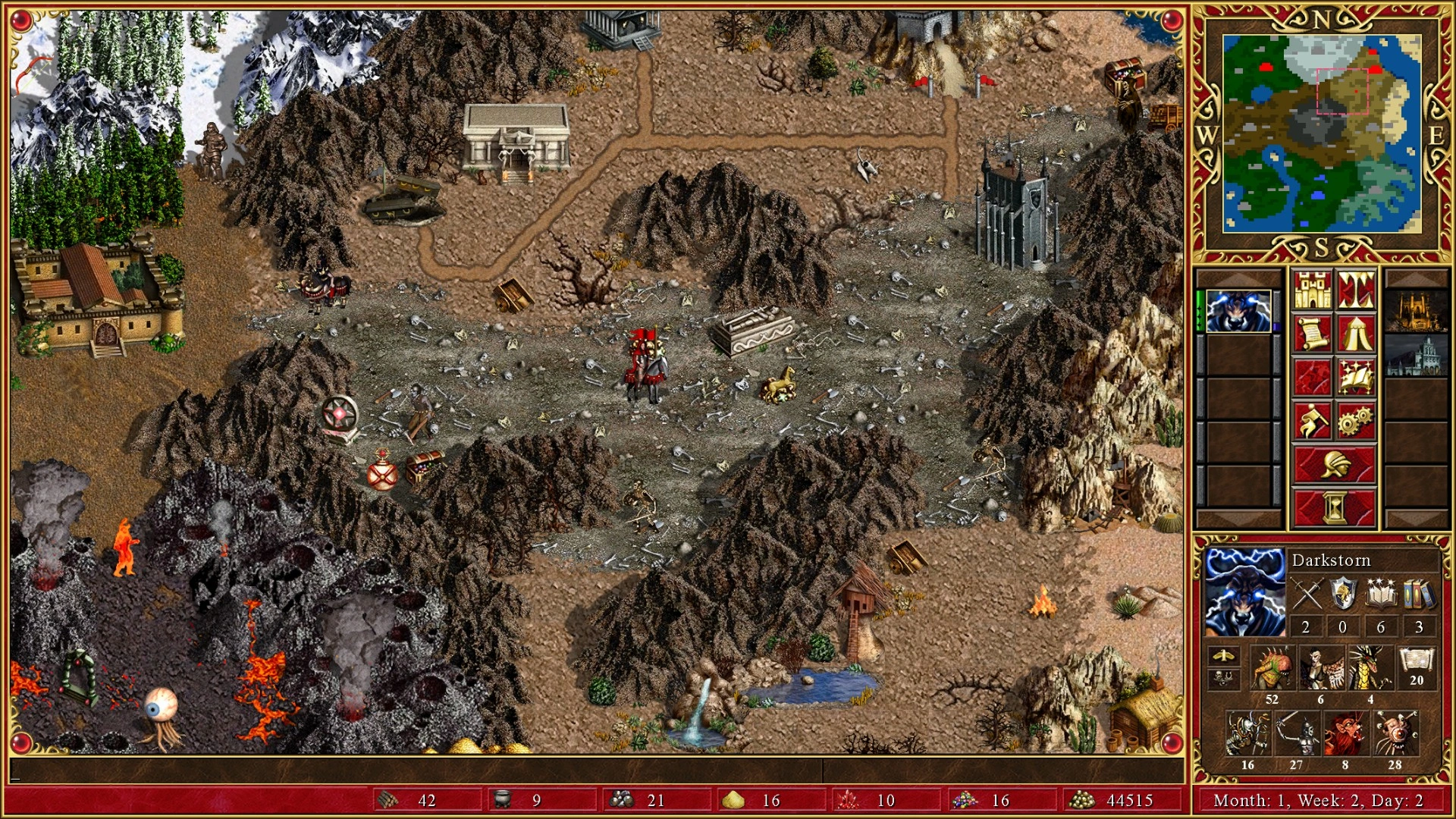 Скриншот-1 из игры Heroes of Might & Magic III - HD Edition