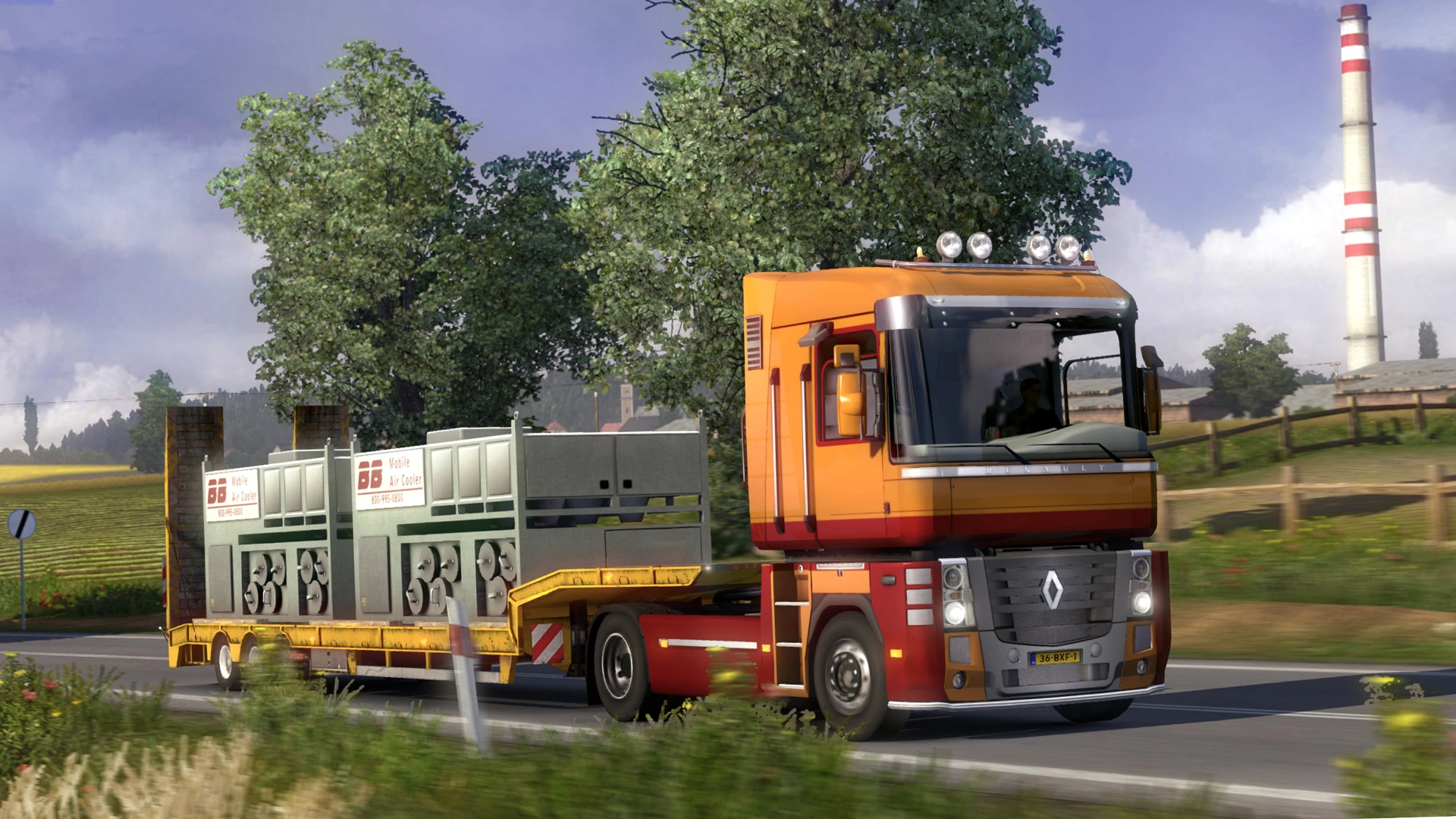 Скриншот-10 из игры Euro Truck Simulator 2 — High Power Cargo Pack
