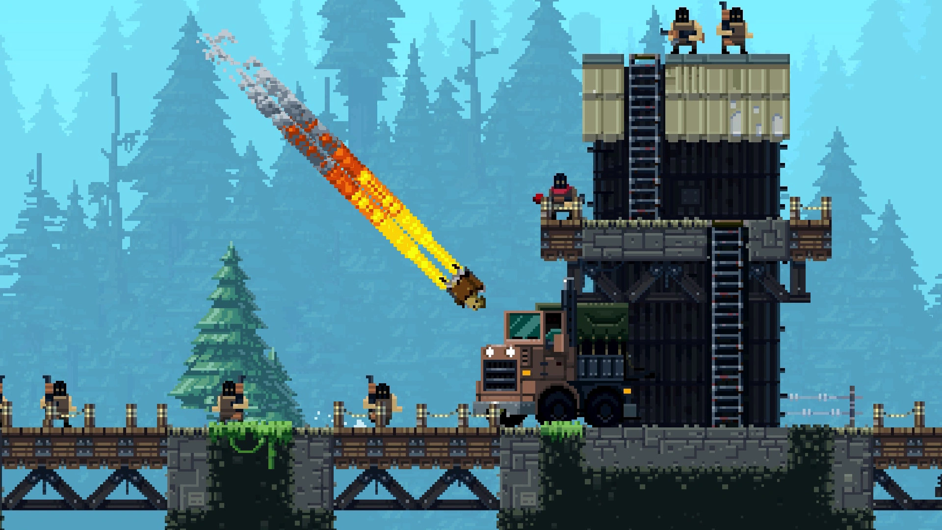 Скриншот-15 из игры Broforce для XBOX