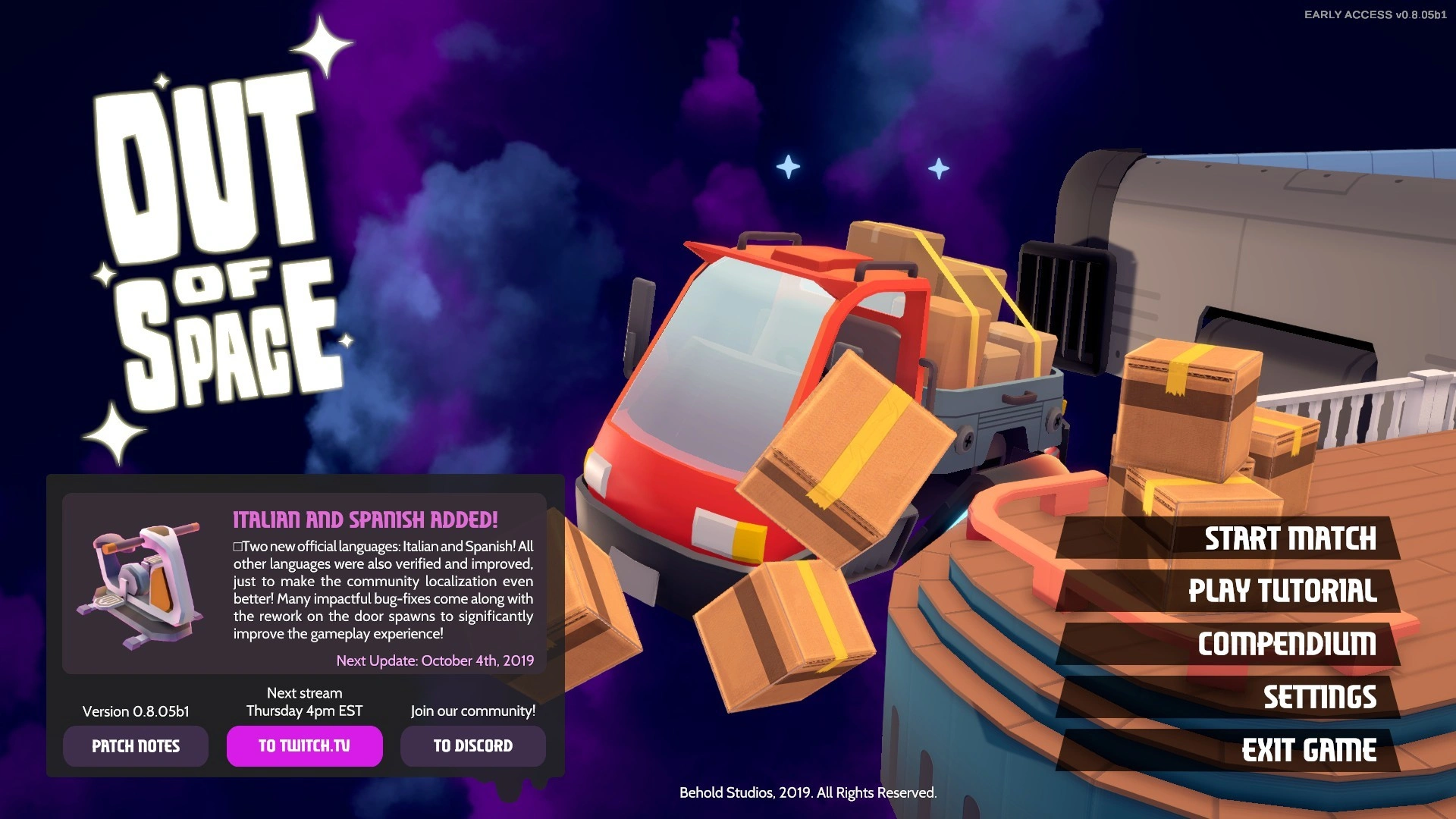 Скриншот-2 из игры Out Of Space