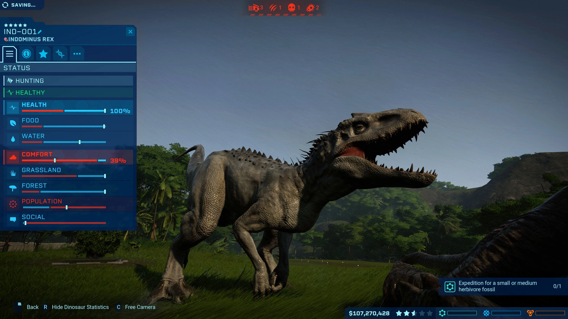 Скриншот-2 из игры Jurassic World Evolution
