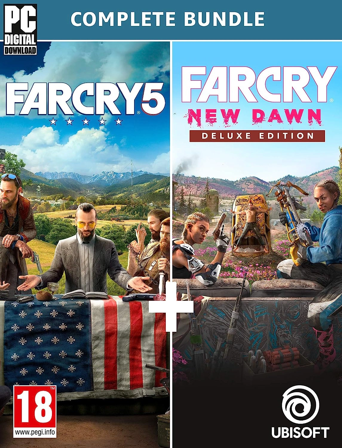 Картинка Far Cry 5 + Far Cry New Dawn Deluxe Edition