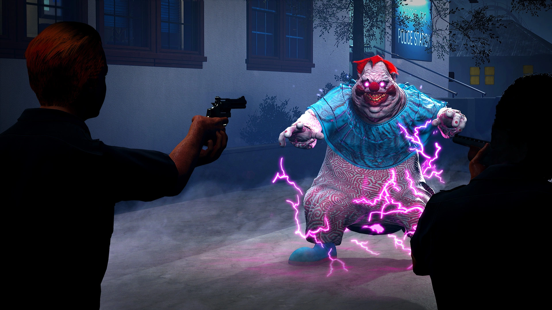 Скриншот-1 из игры Killer Klowns From Outer Space: The Game для PS5