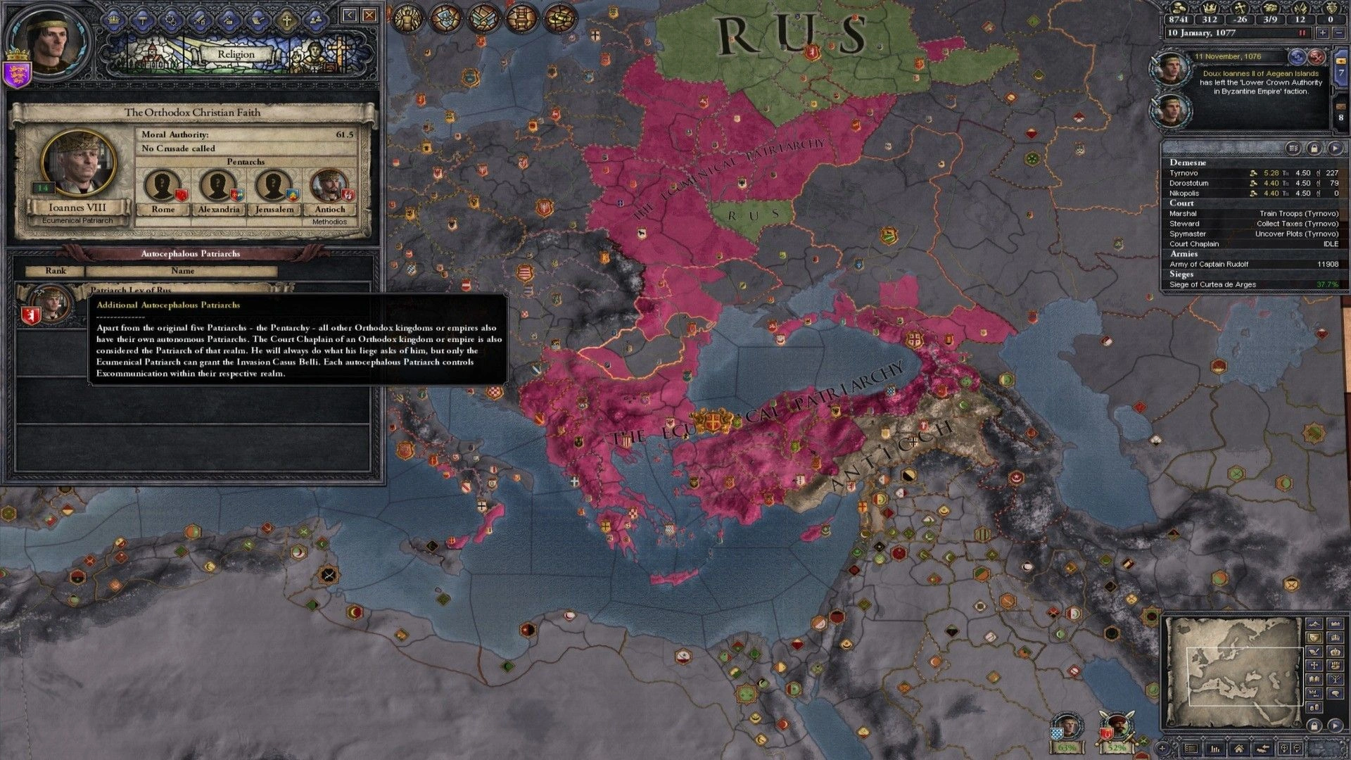 Скриншот-1 из игры Crusader Kings II: Legacy of Rome