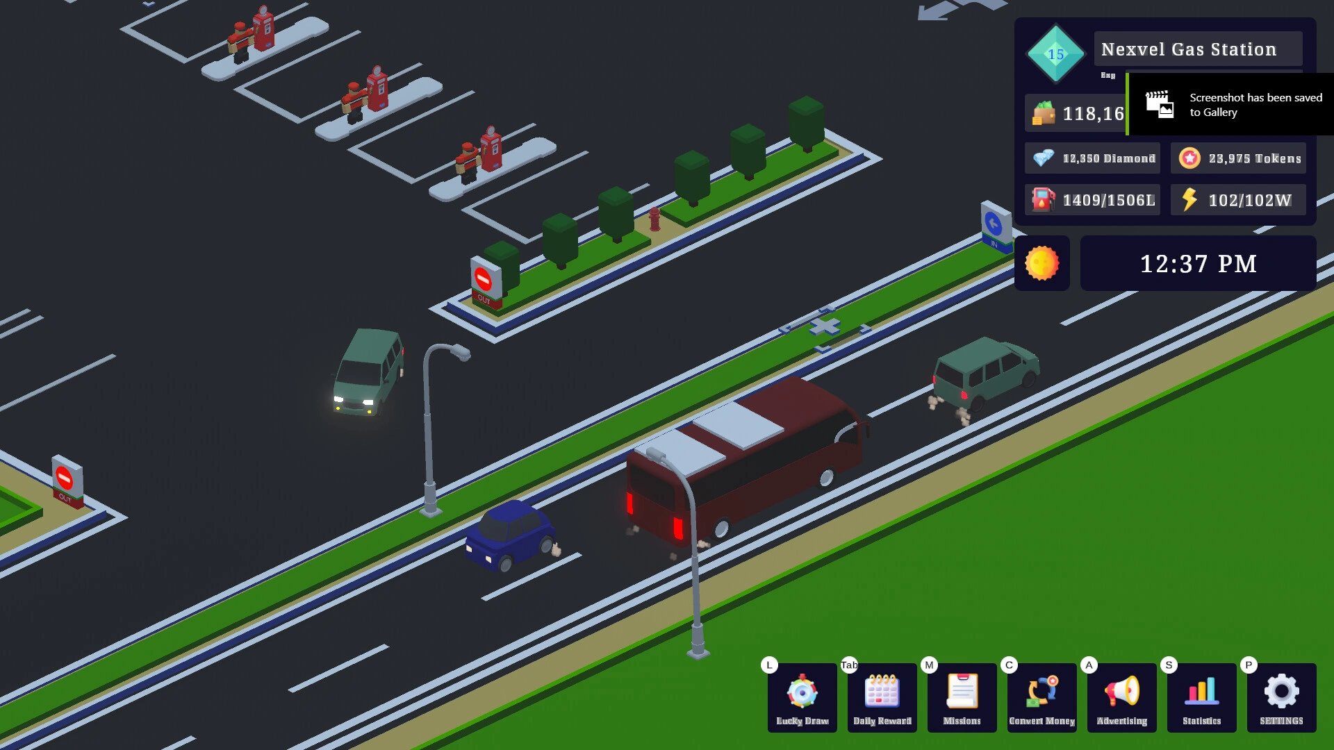 Скриншот-1 из игры Gas Station Tycoon