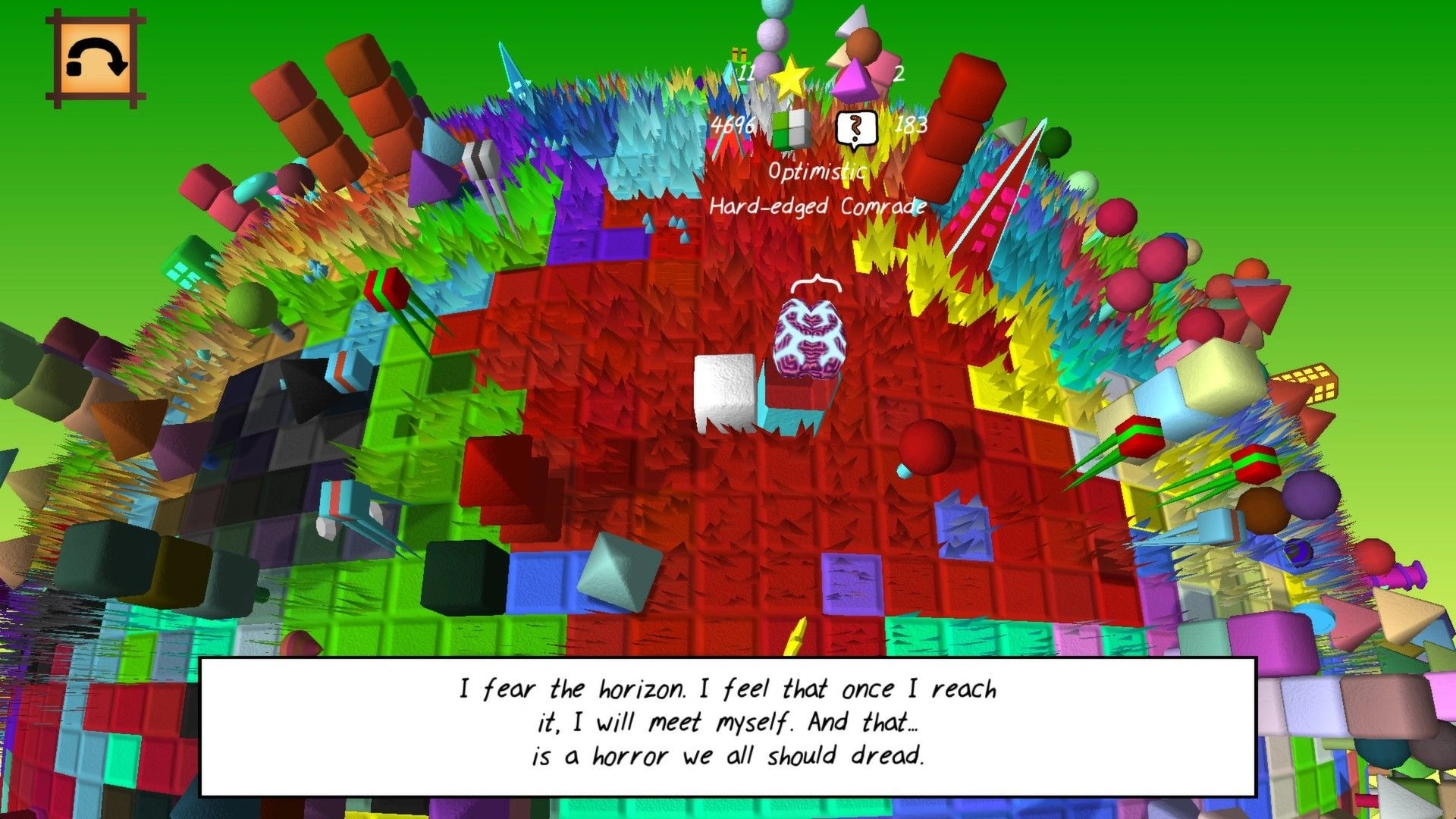 Скриншот-12 из игры Cube & Star: An Arbitrary Love