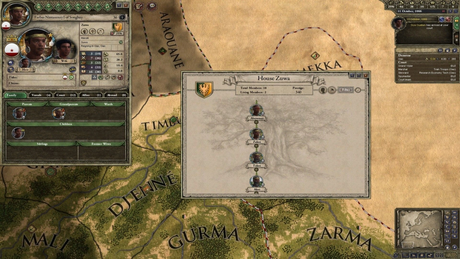 Crusader Kings II: African Portraits