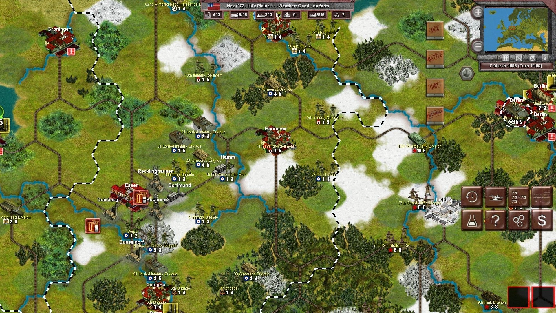 Скриншот-5 из игры 1953: NATO vs Warsaw Pact