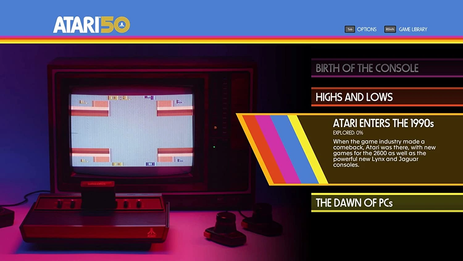 Скриншот-5 из игры Atari 50: The Anniversary Collection для ХВОХ