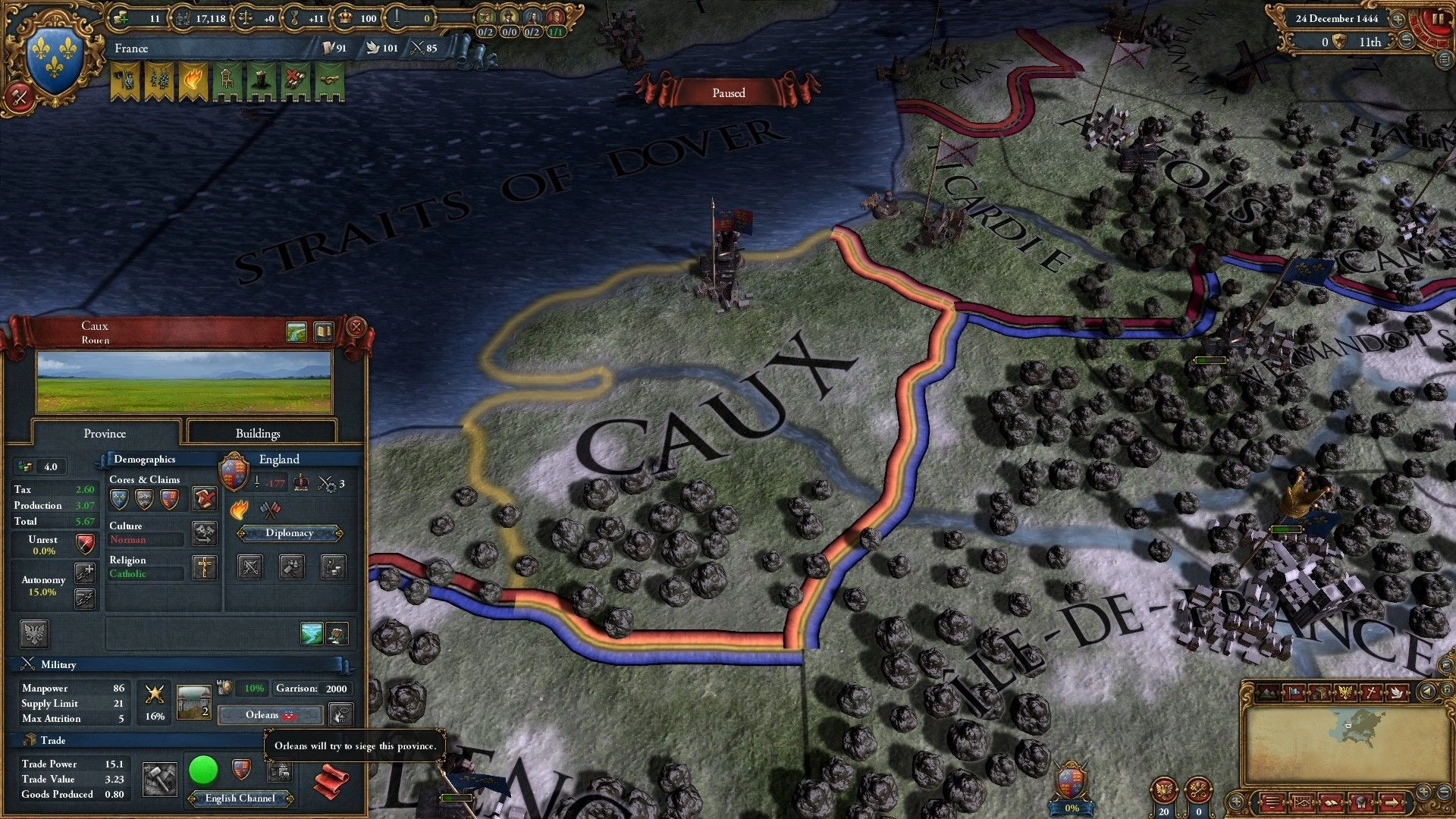 Скриншот-5 из игры Europa Universalis IV: Art of War