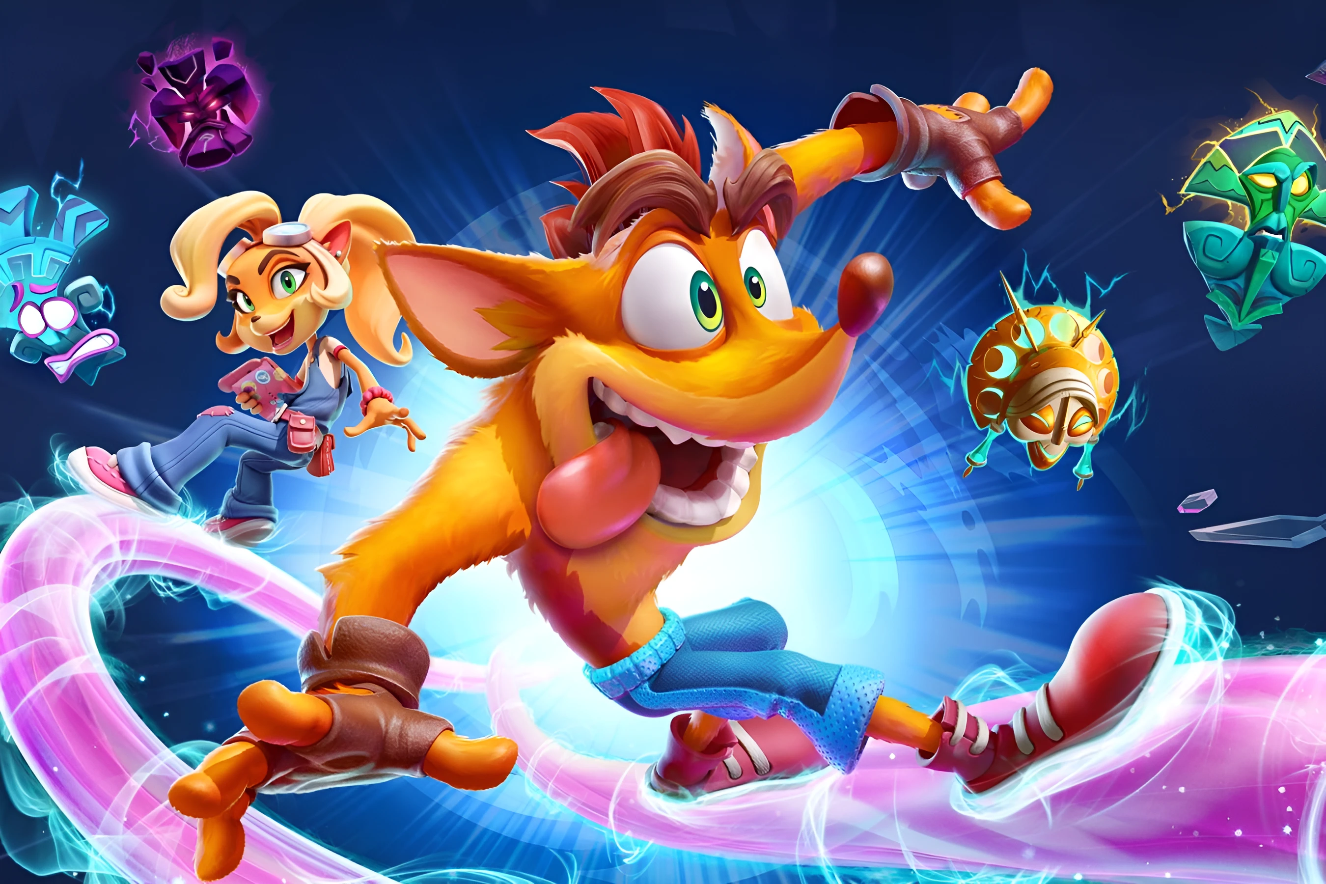 Скриншот-4 из игры Crash Bandicoot - Time to Rumble Bundle для XBOX