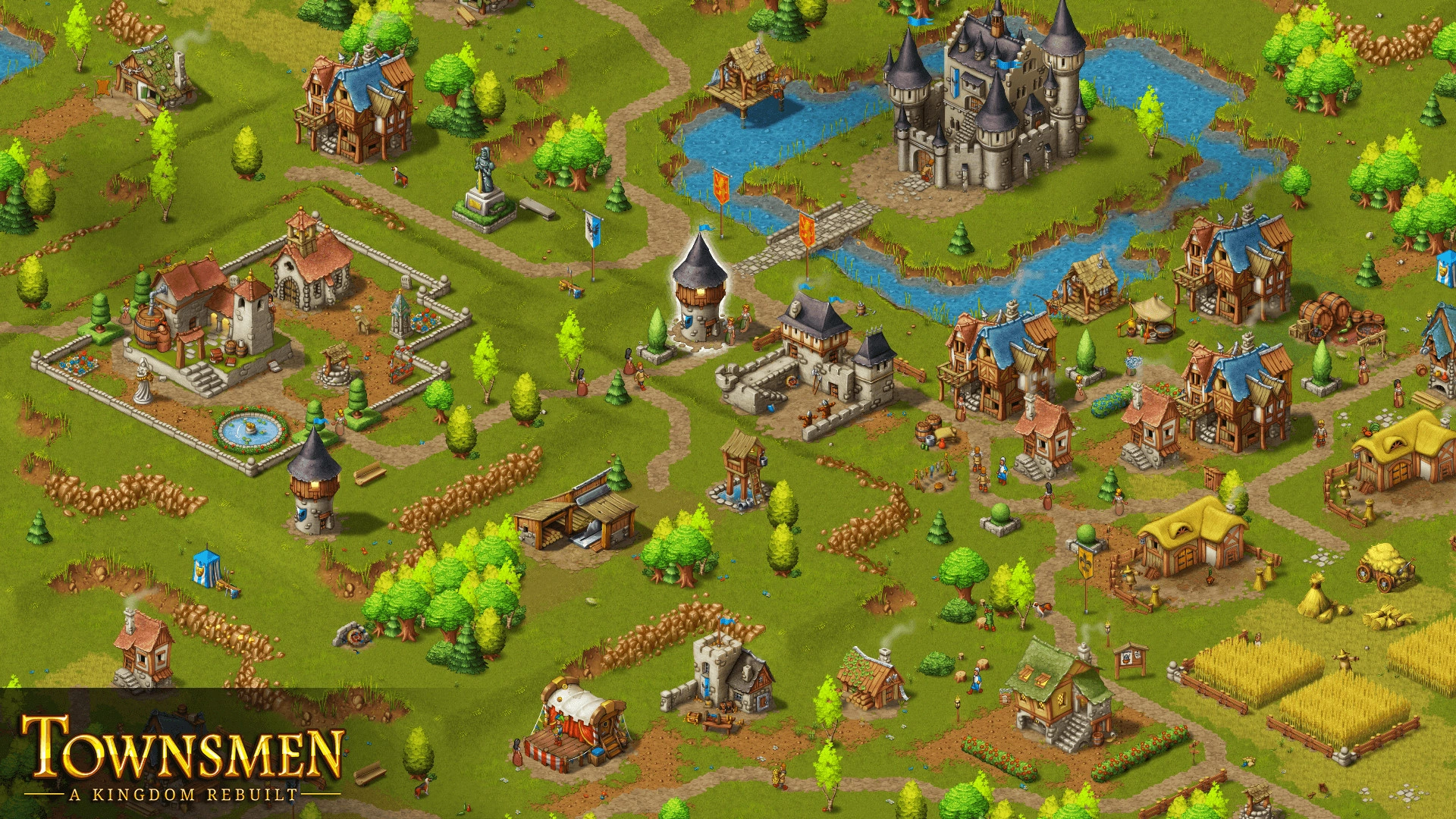 Скриншот-3 из игры Townsmen - A Kingdom Rebuilt