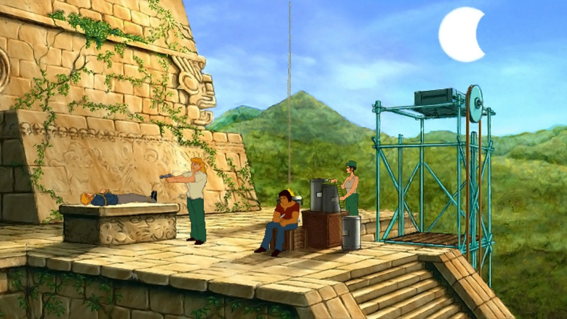 Скриншот-5 из игры Broken Sword 2: The Smoking Mirror для XBOX