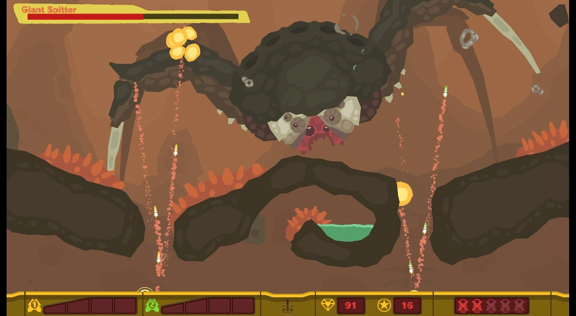 Скриншот-10 из игры PixelJunk Shooter