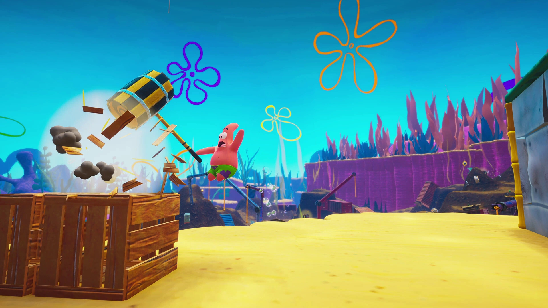 Скриншот-3 из игры SpongeBob SquarePants: The Patrick Star Game для XBOX