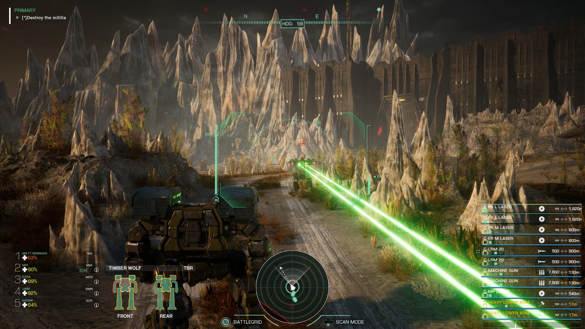 Скриншот-0 из игры MechWarrior 5: Clans