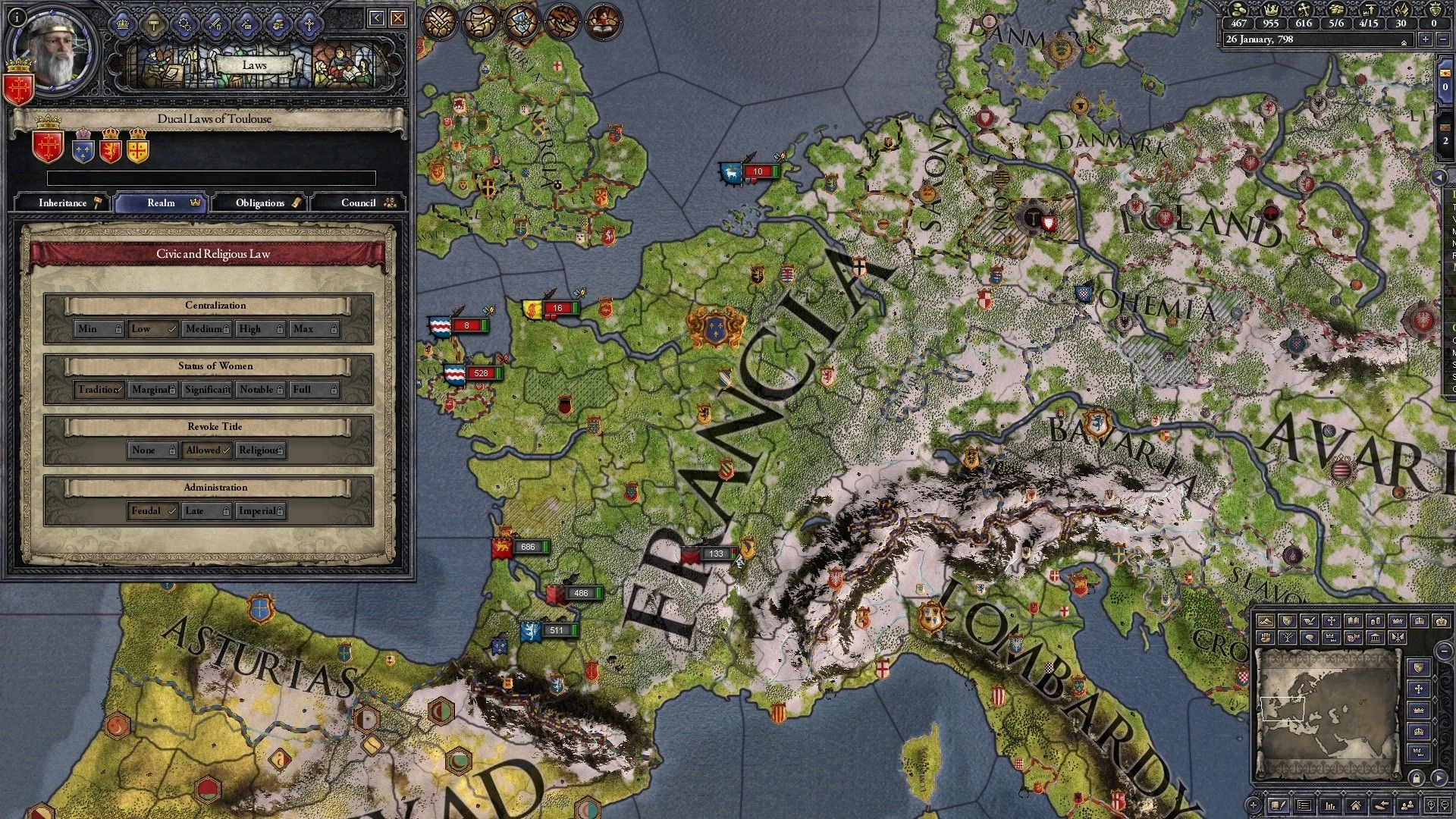 Скриншот-4 из игры Crusader Kings II: Conclave