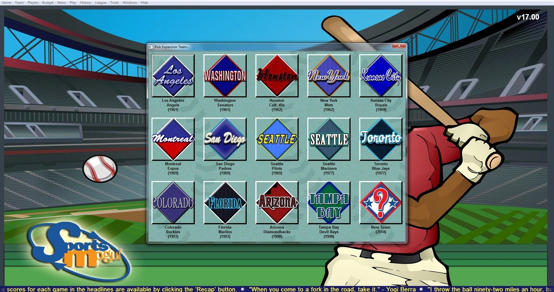 Скриншот-11 из игры Baseball Mogul 2015