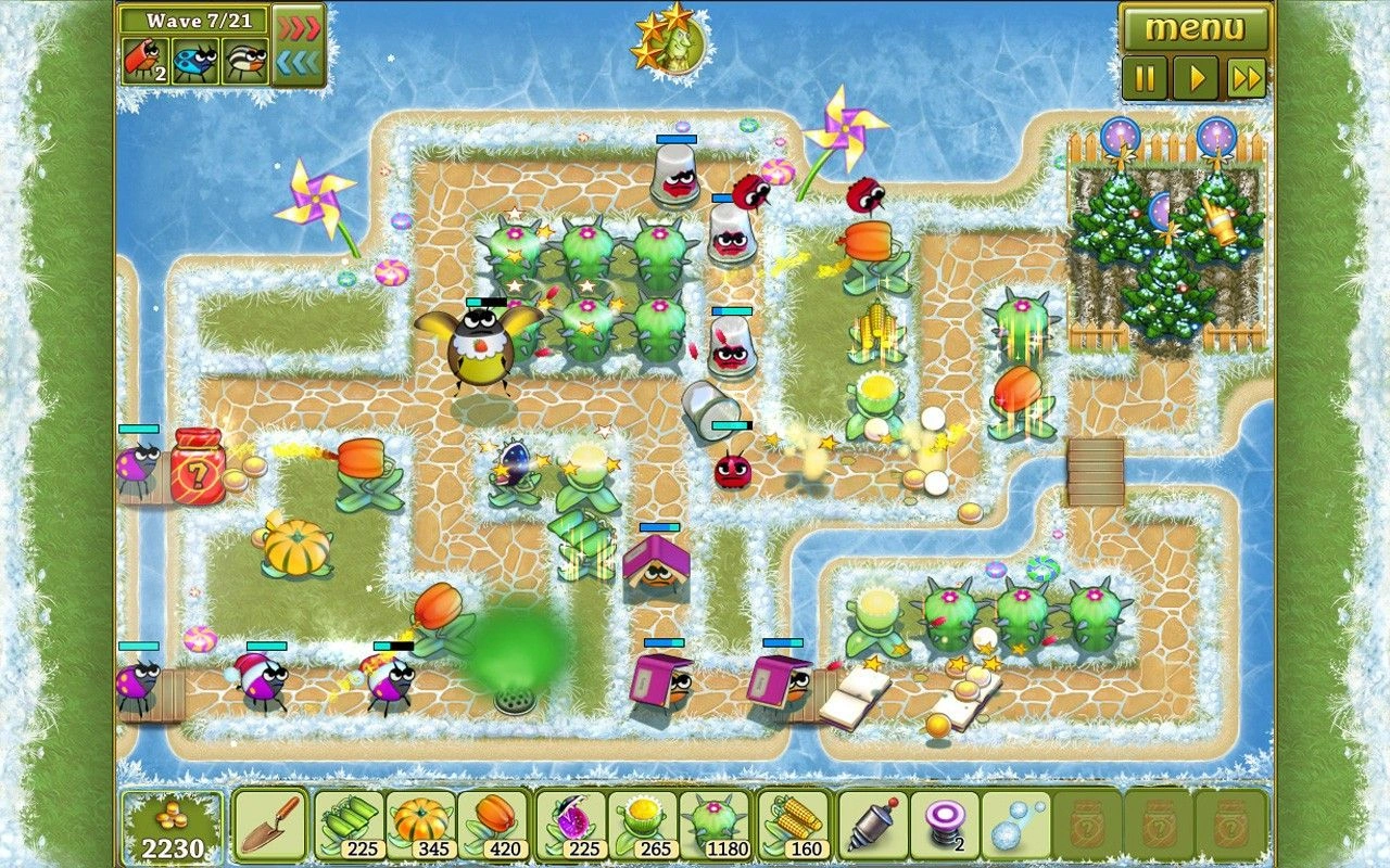 Скриншот-8 из игры Garden Rescue: Christmas Edition