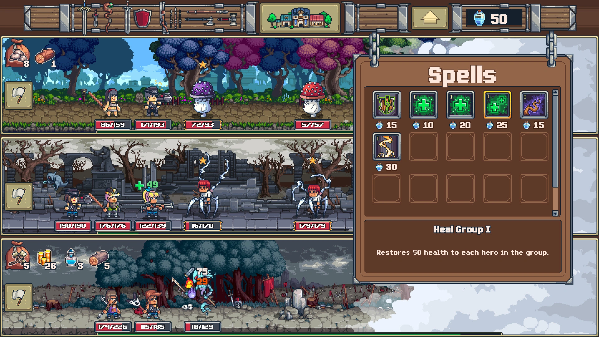 Скриншот-0 из игры Swag and Sorcery