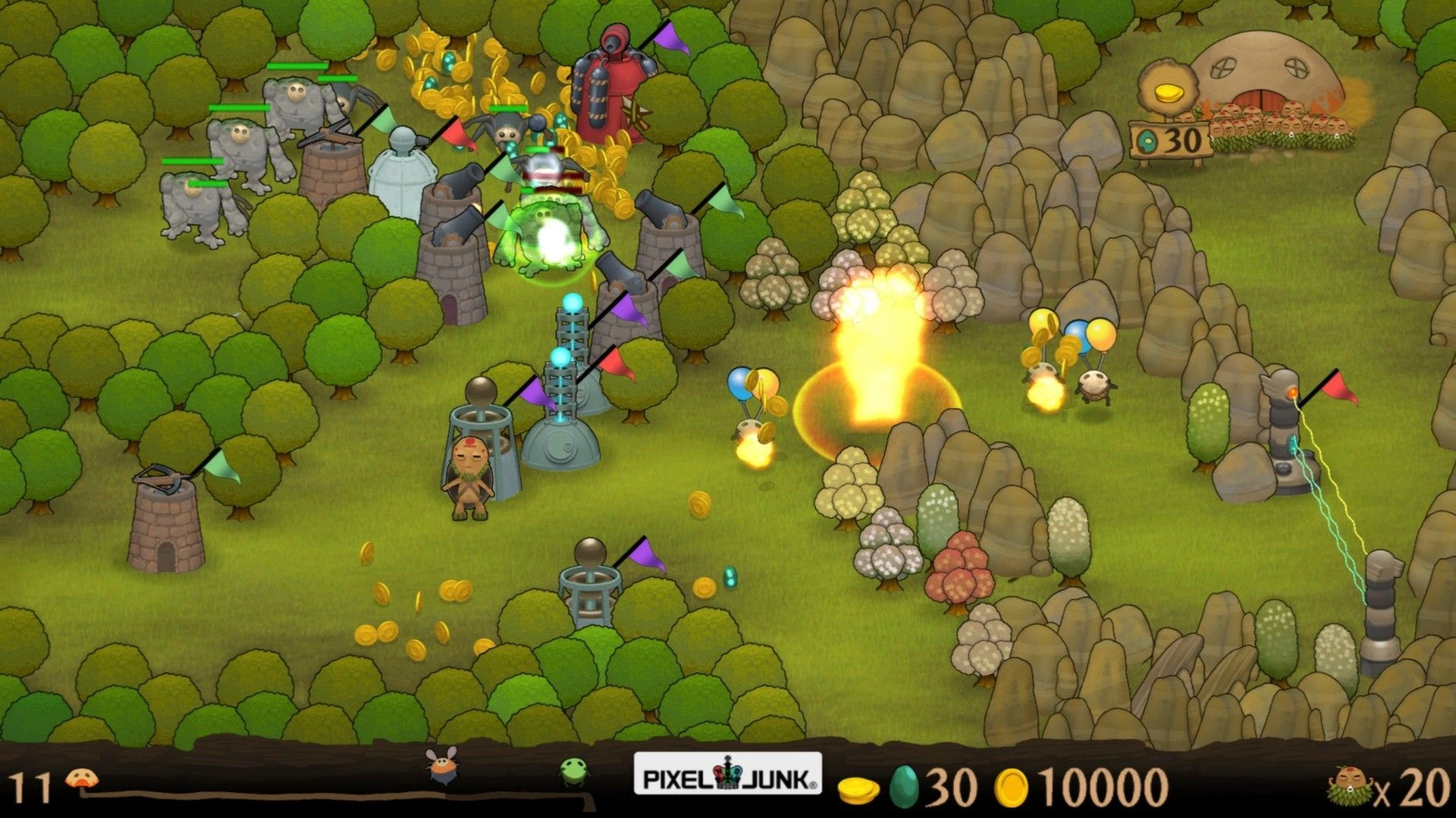 Скриншот-5 из игры PixelJunk Monsters Ultimate