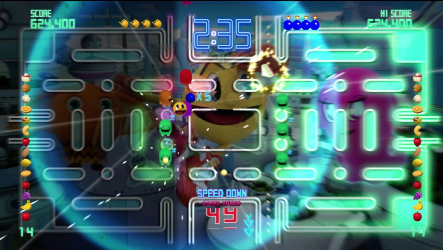 Скриншот-13 из игры PAC-MAN Championship Edition DX+