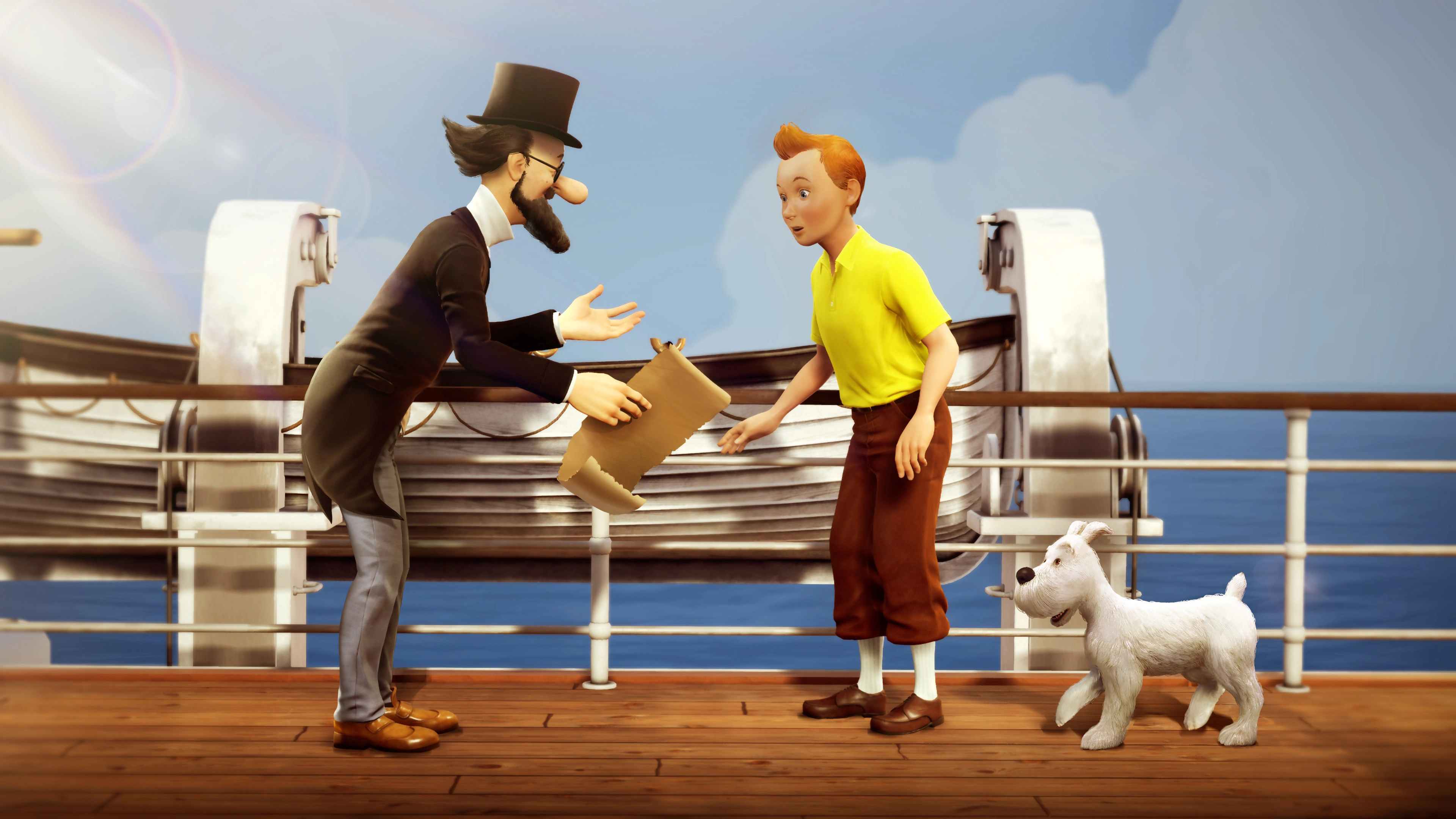 Скриншот-3 из игры Tintin Reporter - Cigars of the Pharaoh для PS