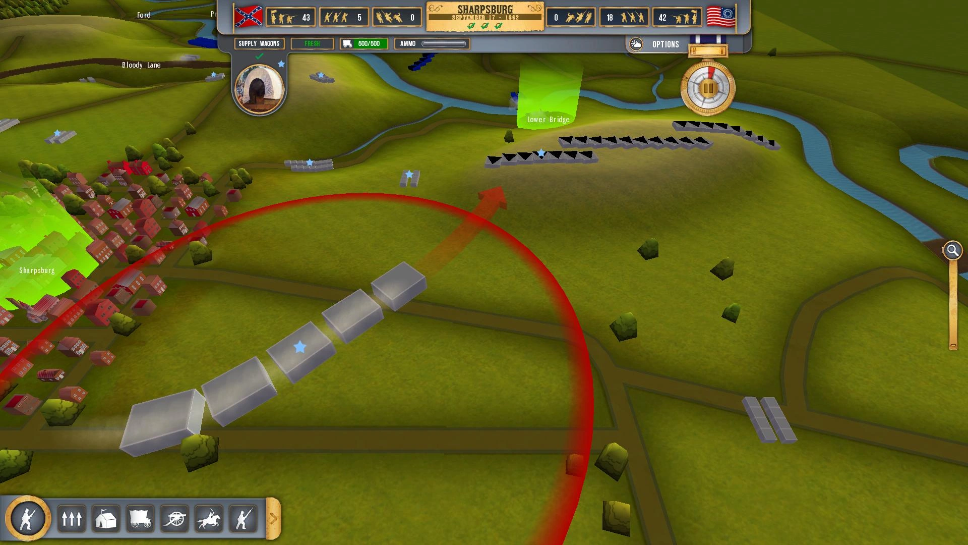 Скриншот-1 из игры Battleplan: American Civil War