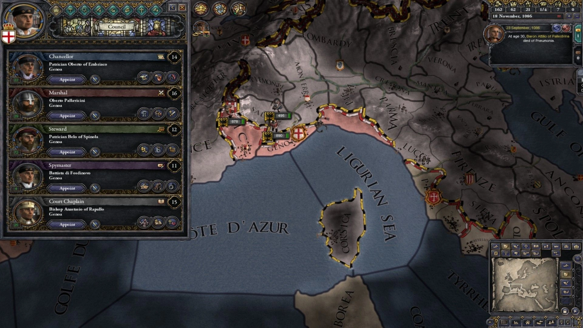 Скриншот-7 из игры Crusader Kings II: The Republic