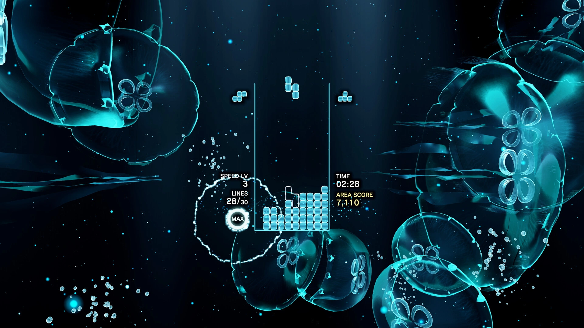 Скриншот-4 из игры Tetris Effect: Connected для ХВОХ