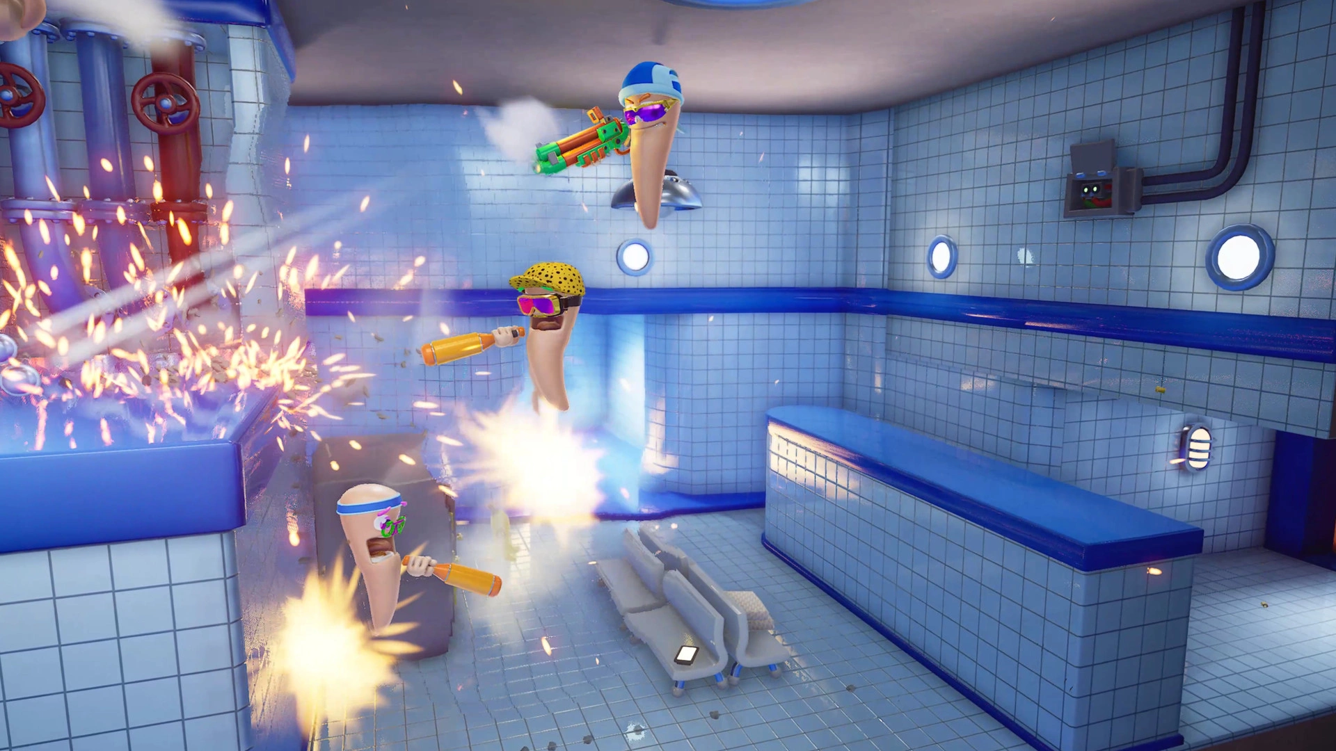 Скриншот-0 из игры Worms Rumble