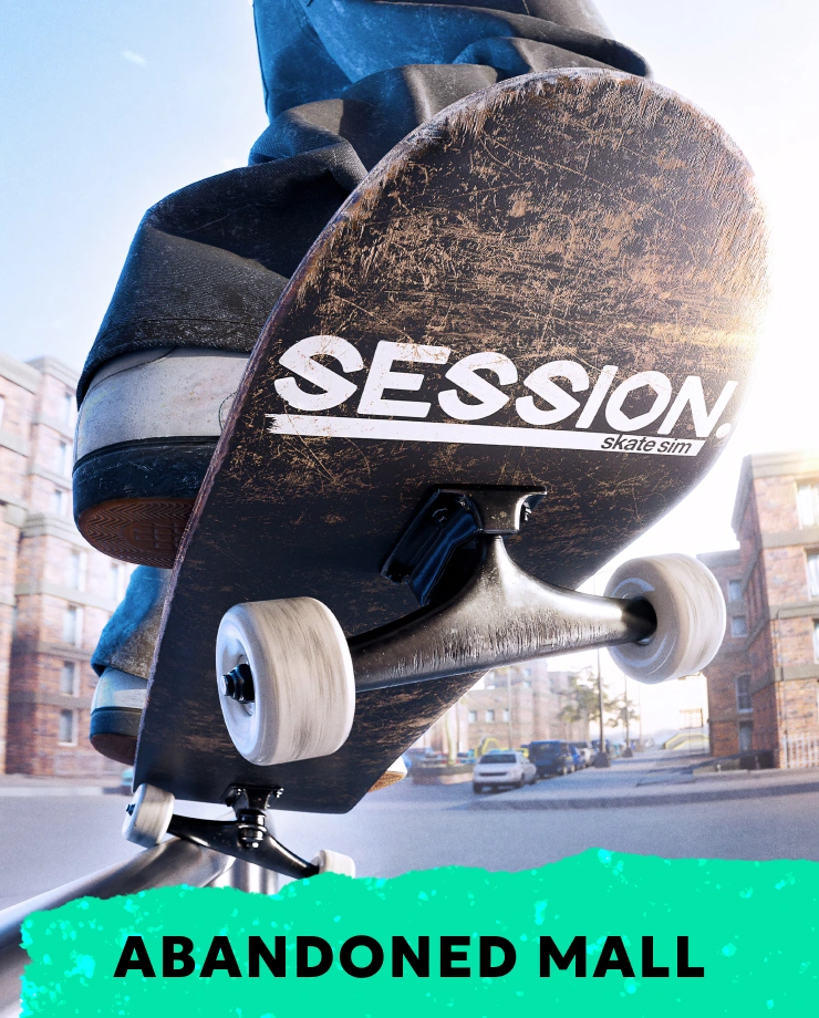 SESSION: SKATE SIM ABANDONNED MALL SESSION: SKATE SIM ABANDONNED MALL