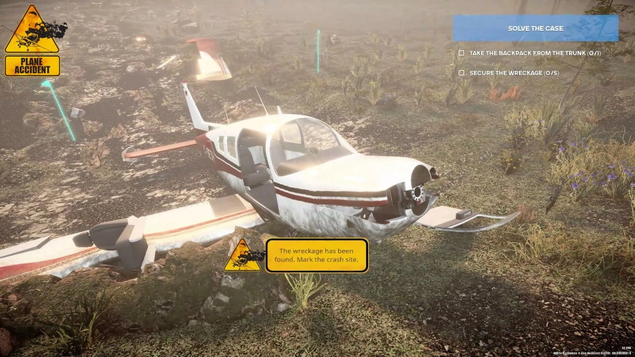 Скриншот-0 из игры PLANE ACCIDENT