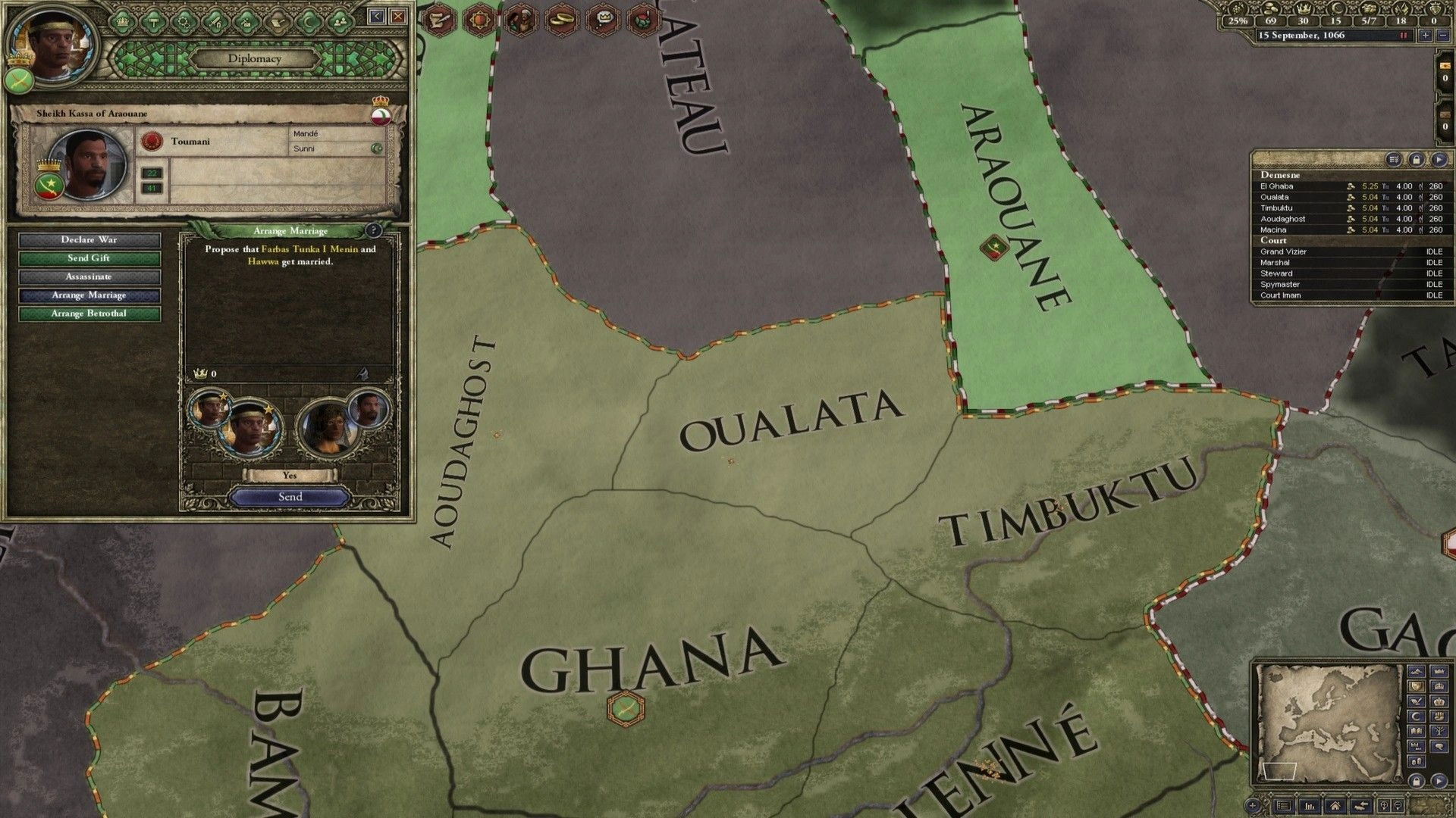 Скриншот-2 из игры Crusader Kings II: African Portraits