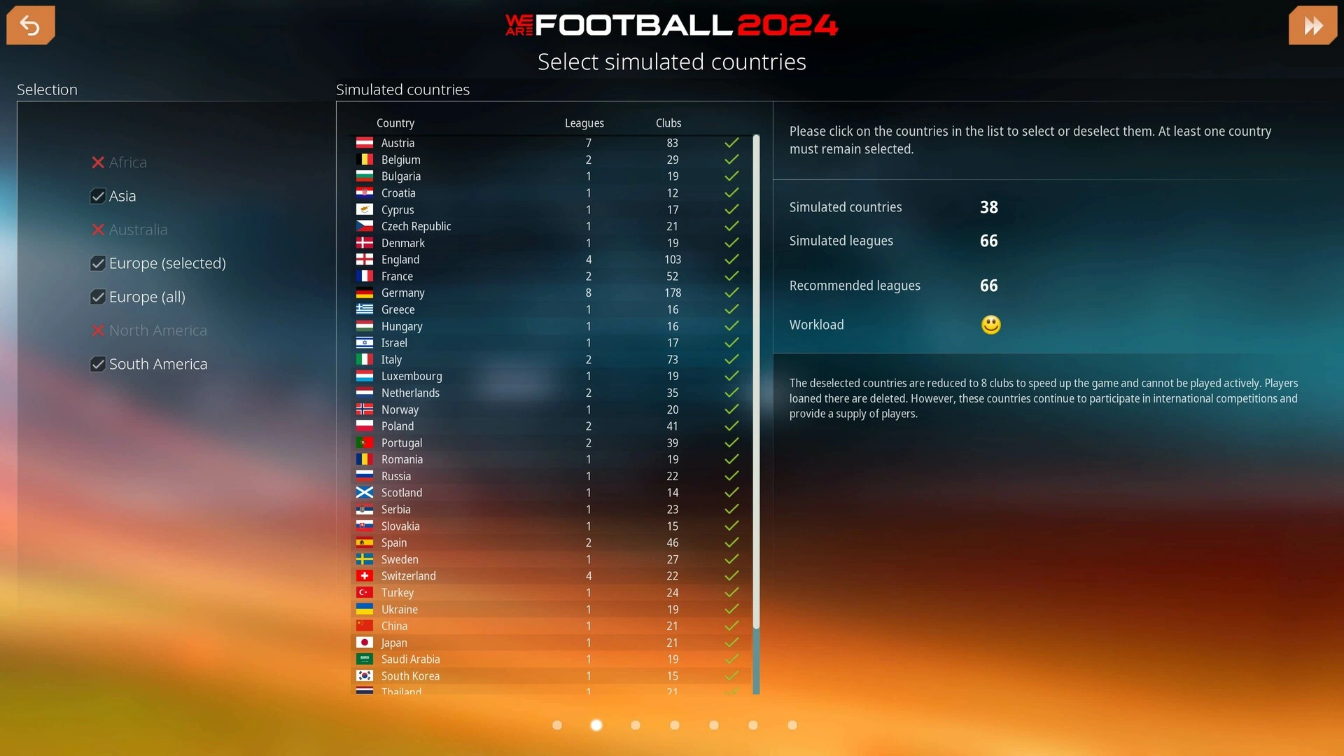 Скриншот-2 из игры WE ARE FOOTBALL 2024