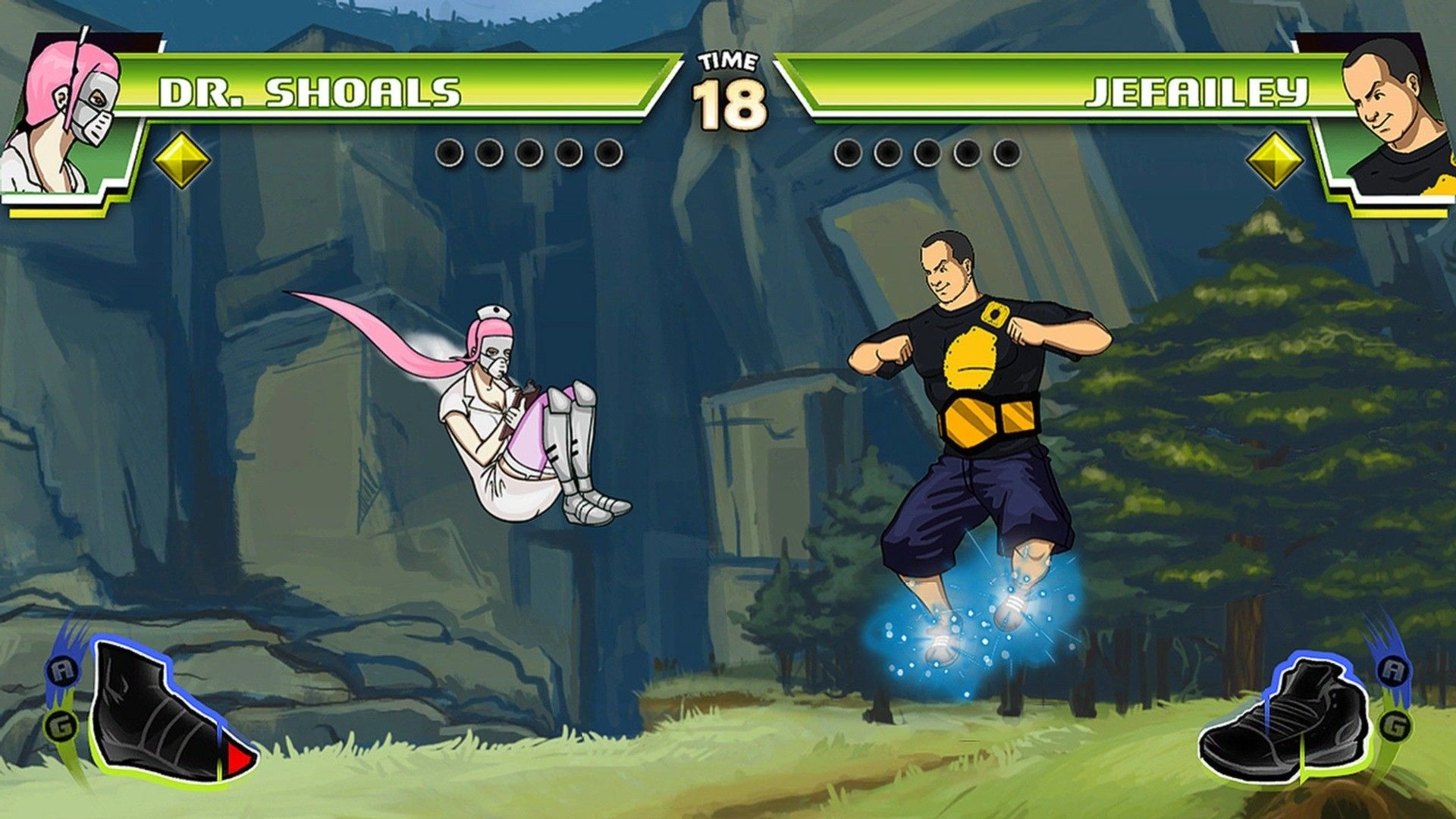 Скриншот-0 из игры Divekick