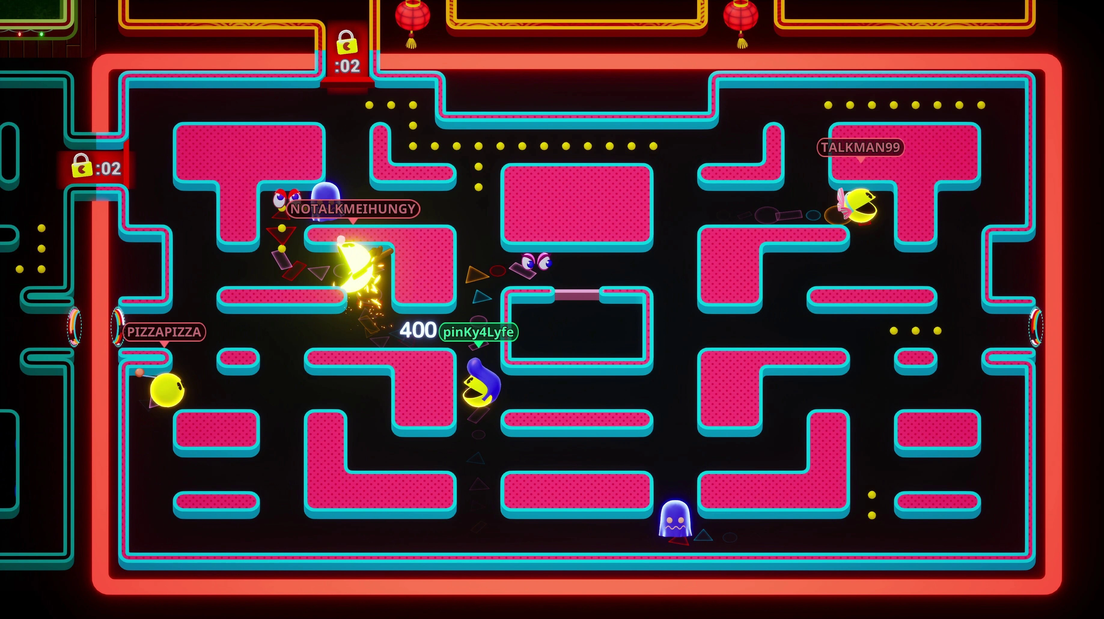 Скриншот-7 из игры PAC-MAN Mega Tunnel Battle: Chomp Champs для XBOX