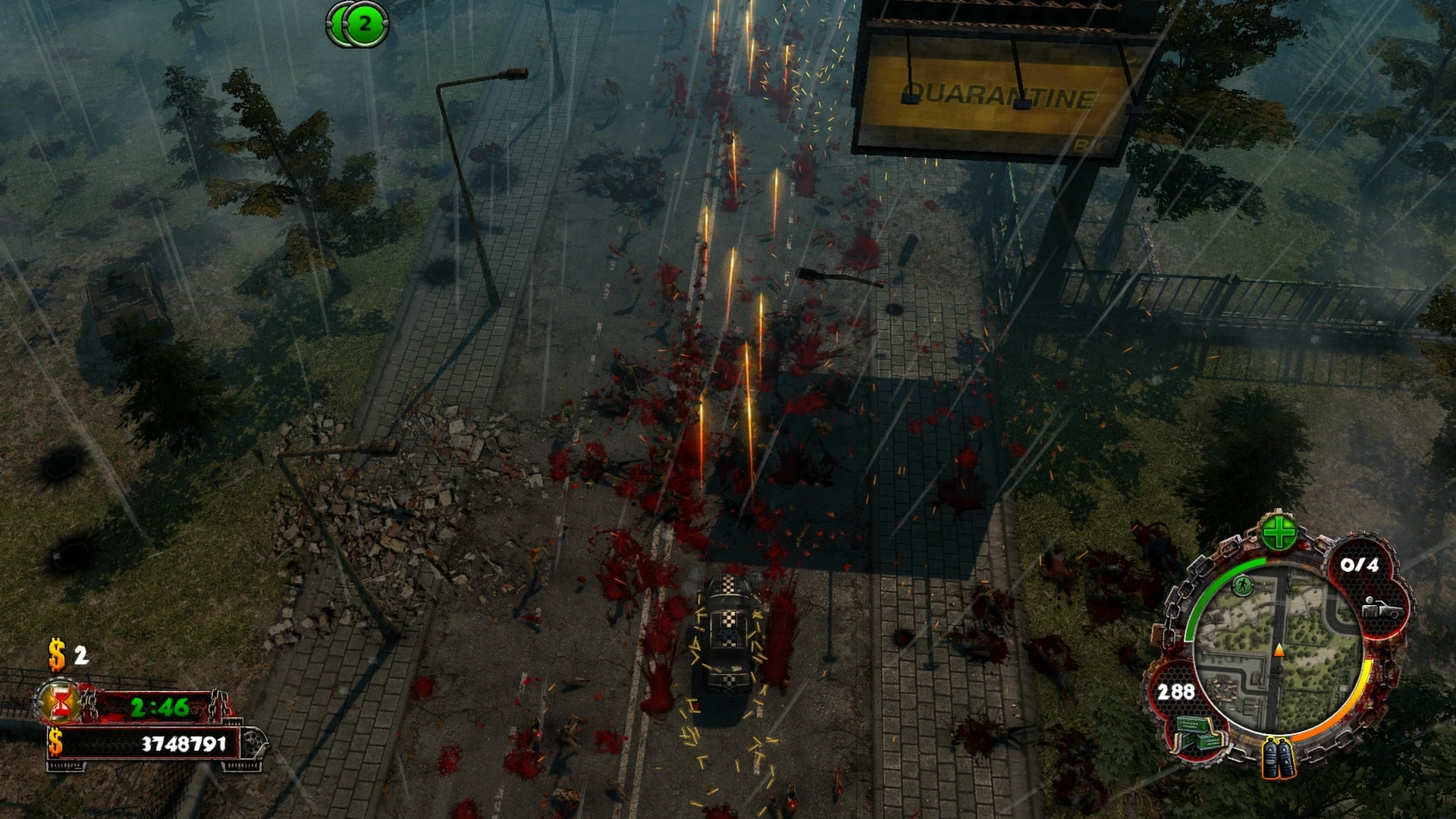 Скриншот-16 из игры Zombie Driver HD