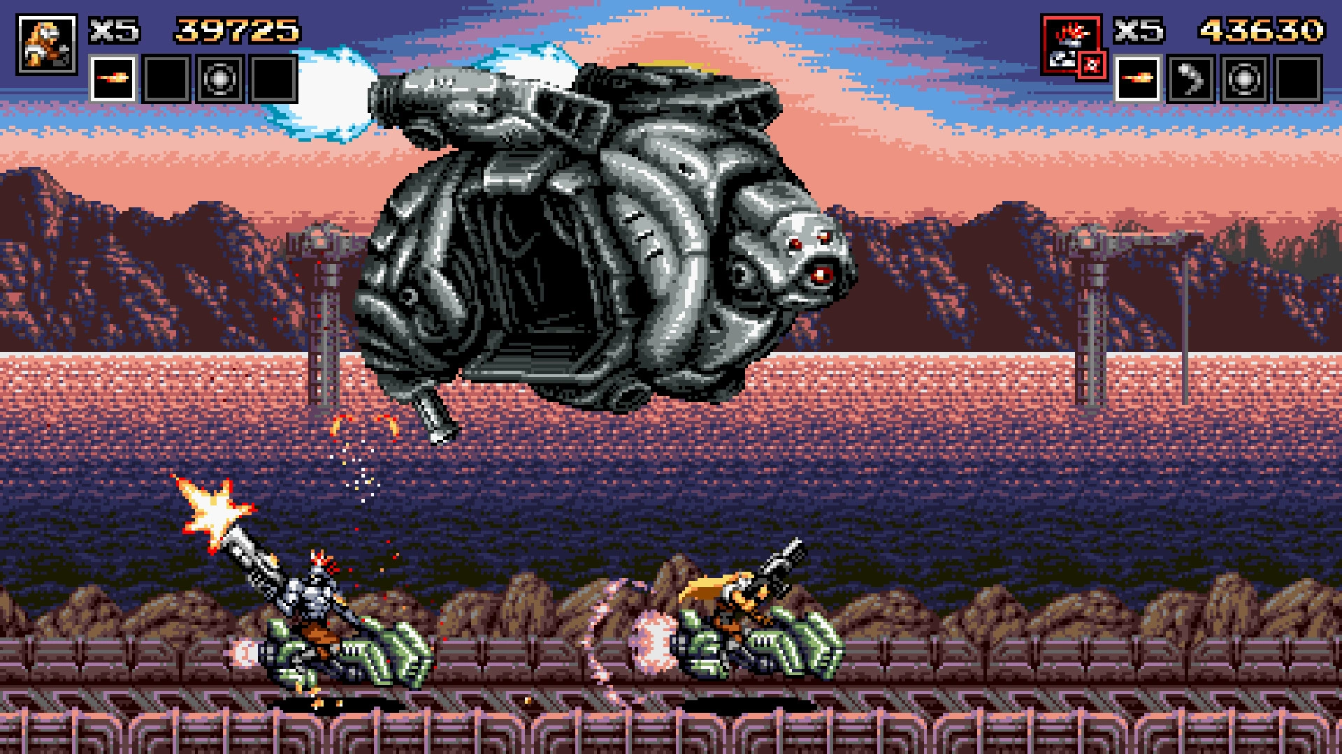 Скриншот-9 из игры Blazing Chrome