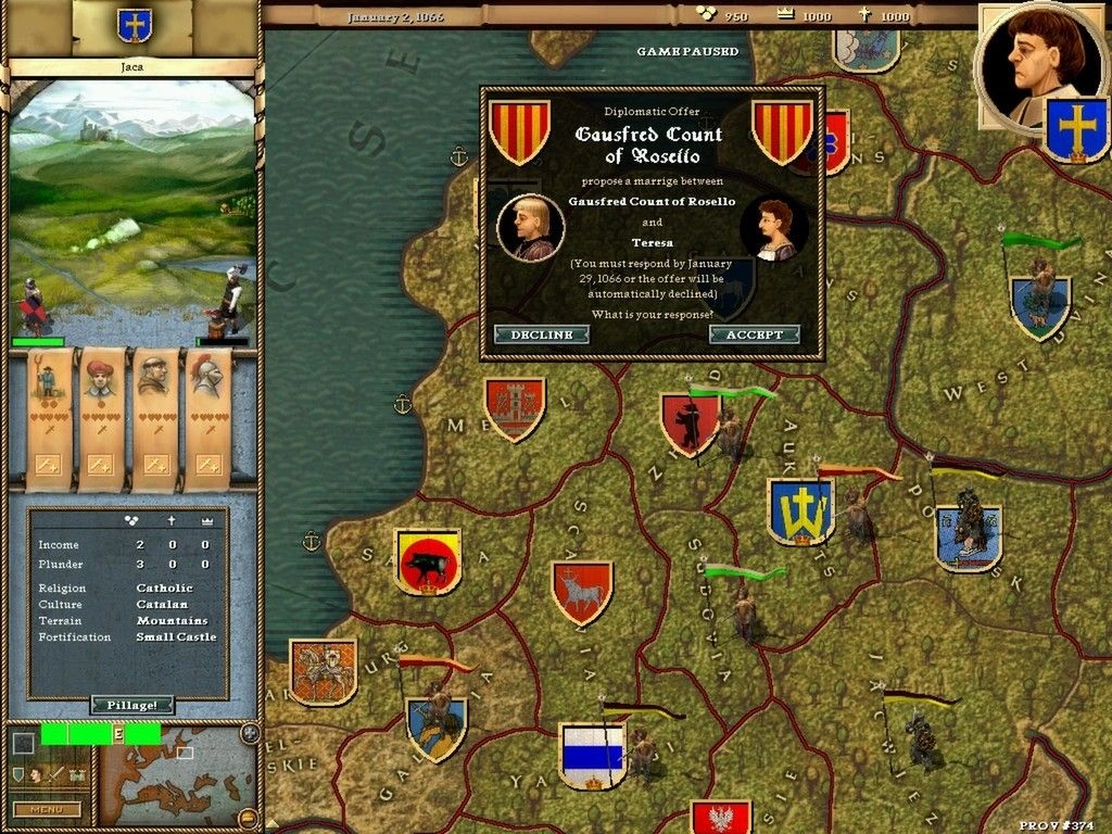 Скриншот-5 из игры Crusader Kings Complete