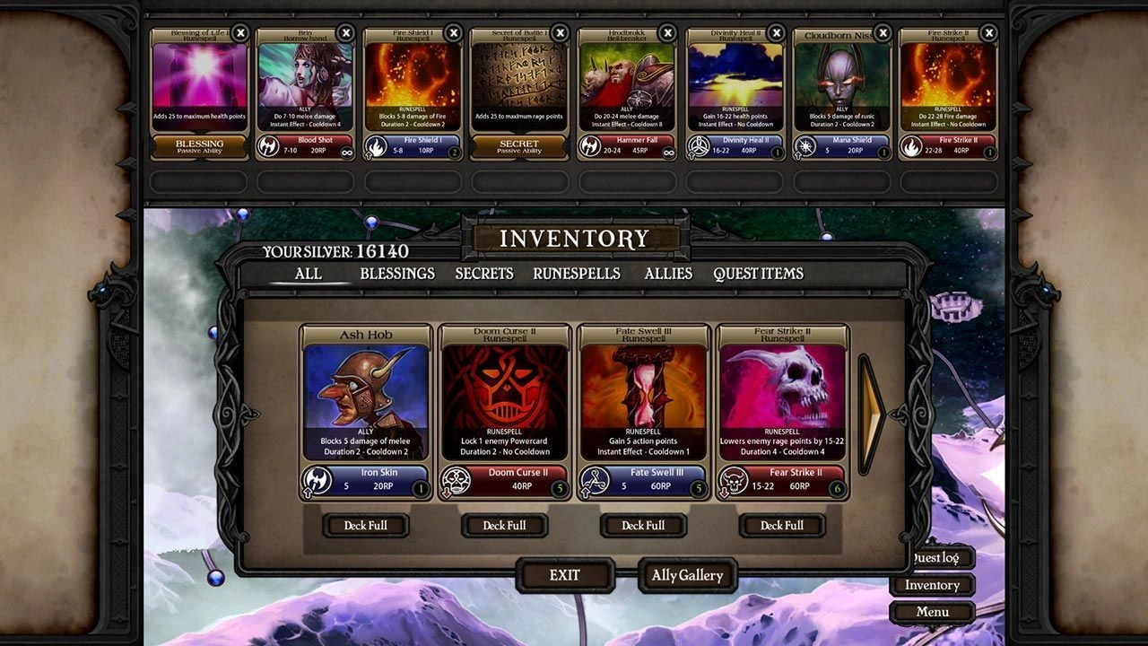 Скриншот-4 из игры Runespell: Overture