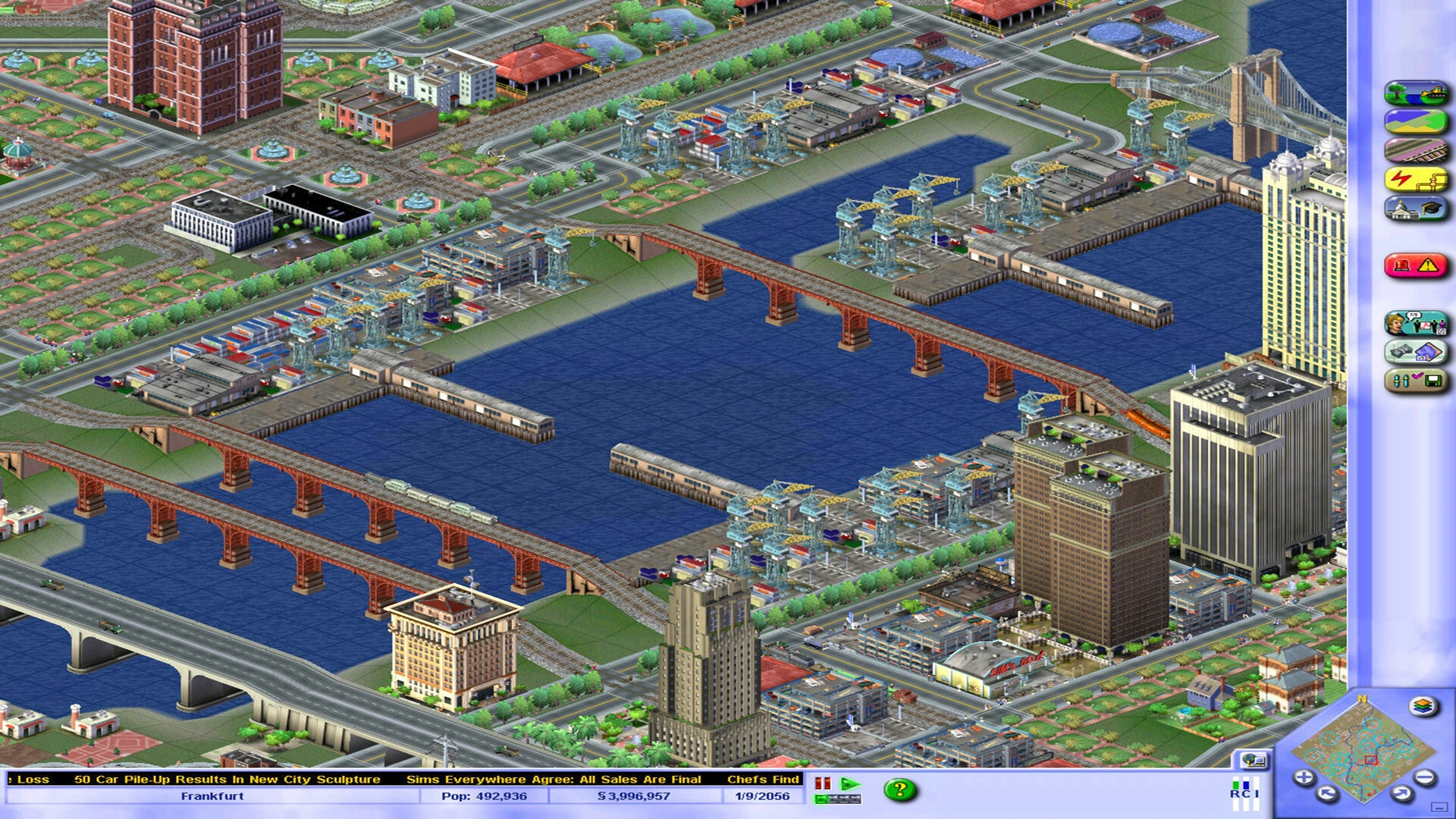 Скриншот-7 из игры SimCity 3000 Unlimited