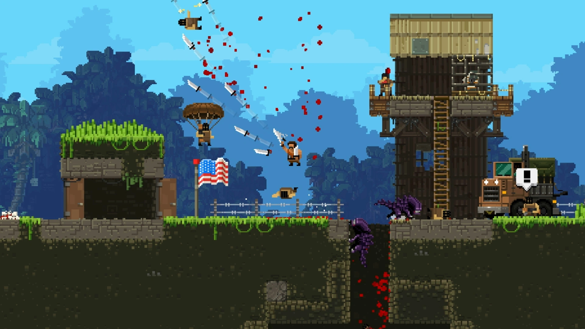 Скриншот-9 из игры Broforce для XBOX